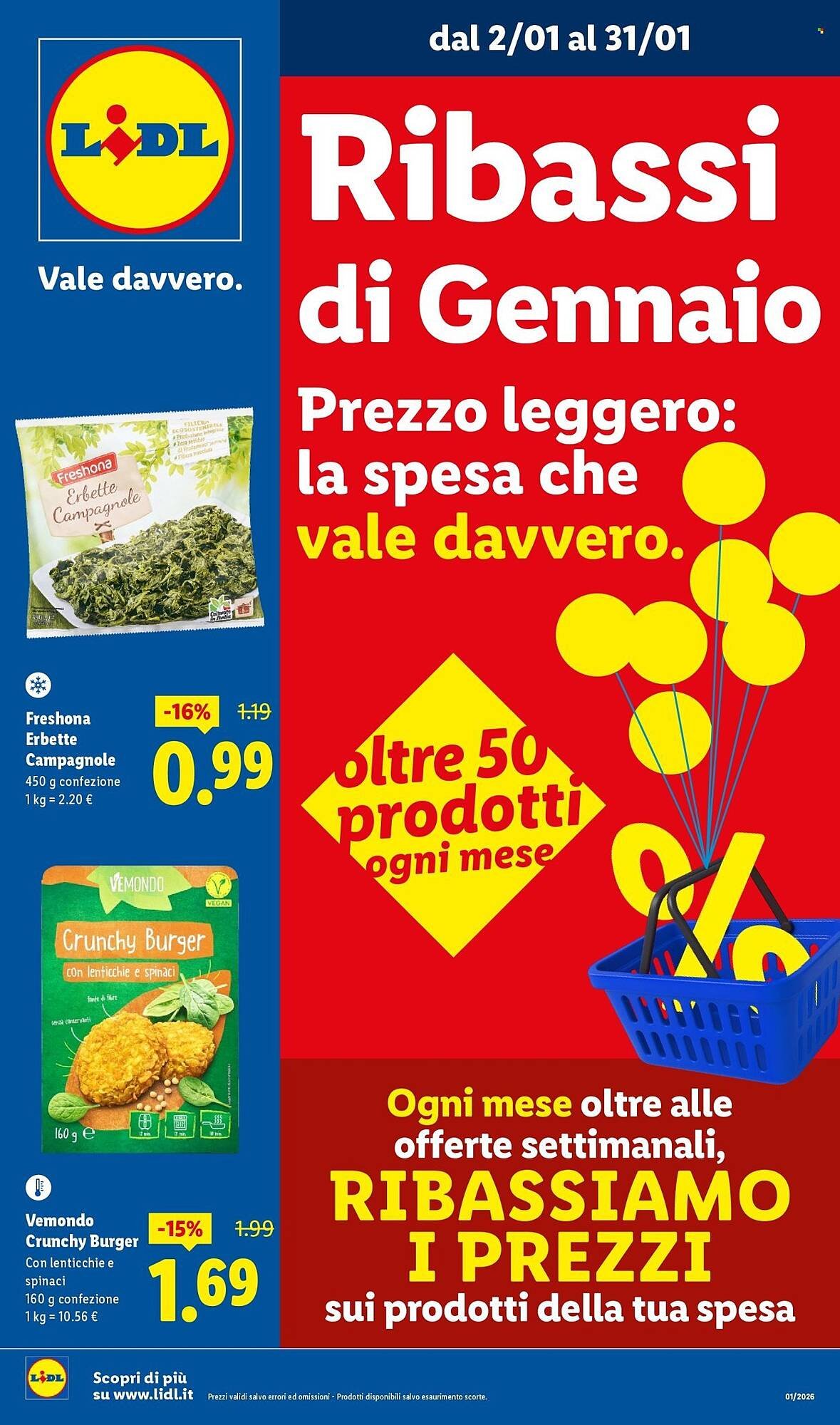 Volantino Lidl (2026-01-02 - 2026-01-31)