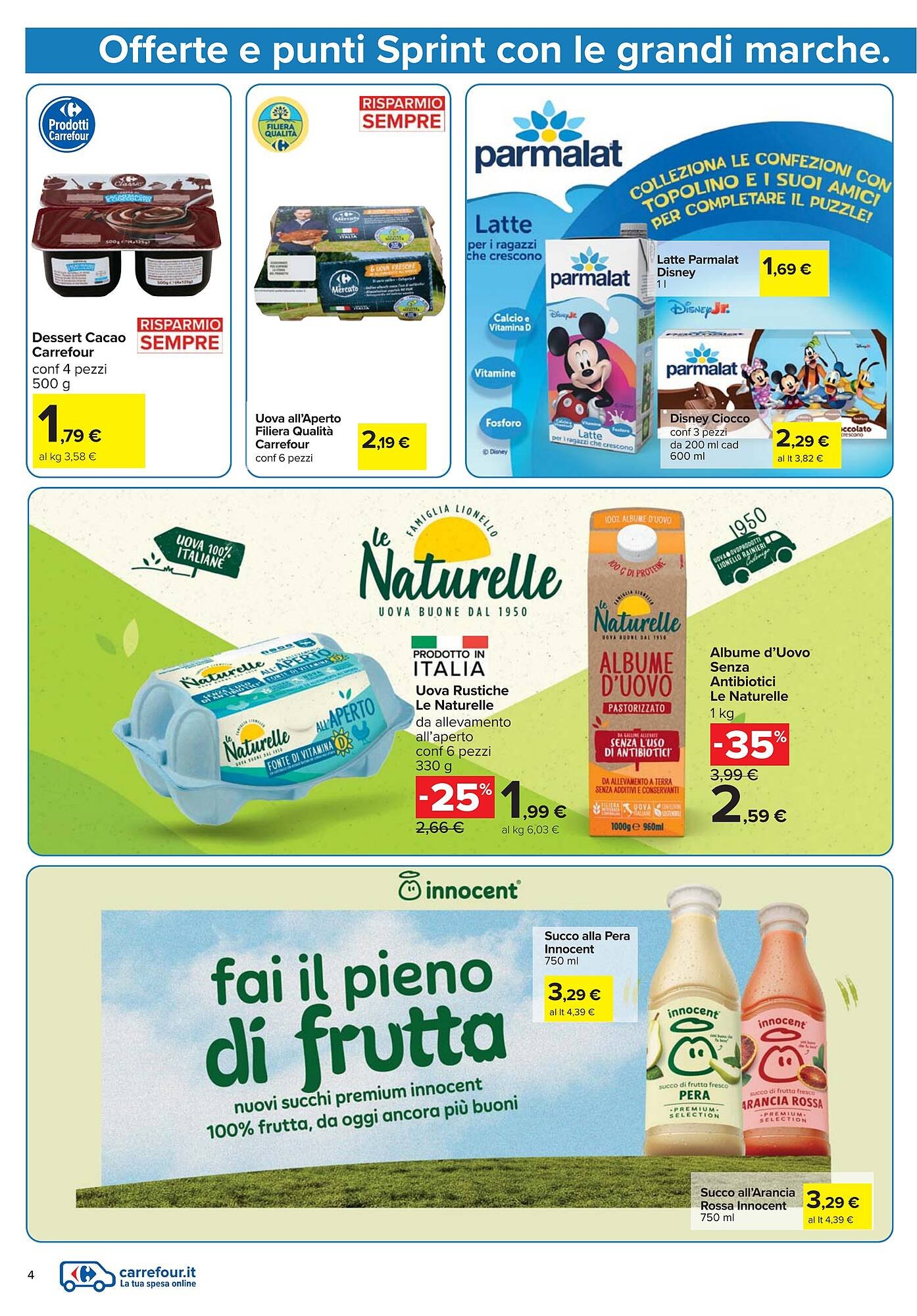 Volantino Carrefour (2025-08-21 - 2025-09-04)