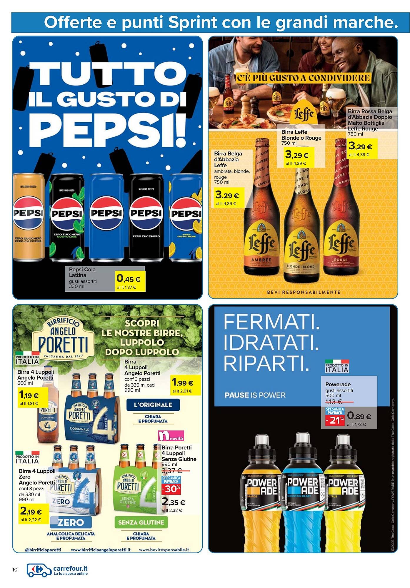 Volantino Carrefour (2025-08-21 - 2025-09-04)