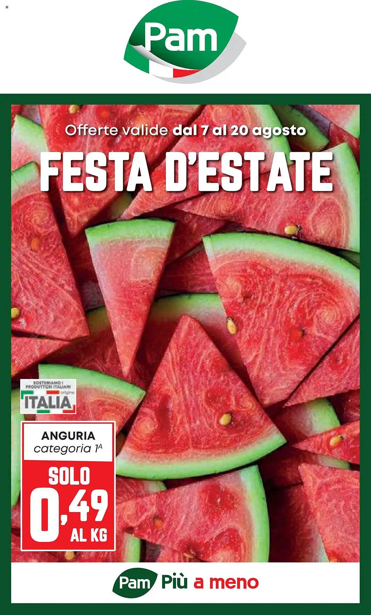 Volantino Pam (2025-08-07 - 2025-08-20)