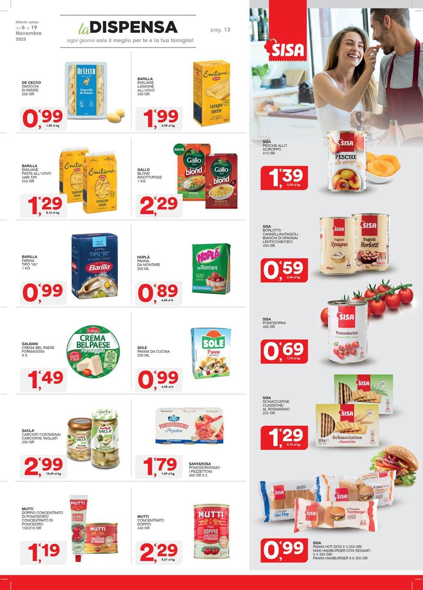 Volantino Sisa (2025-11-06 - 2025-11-19)