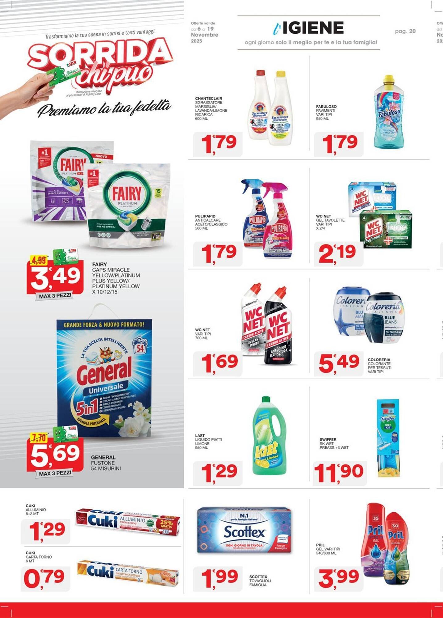 Volantino Sisa (2025-11-06 - 2025-11-19)