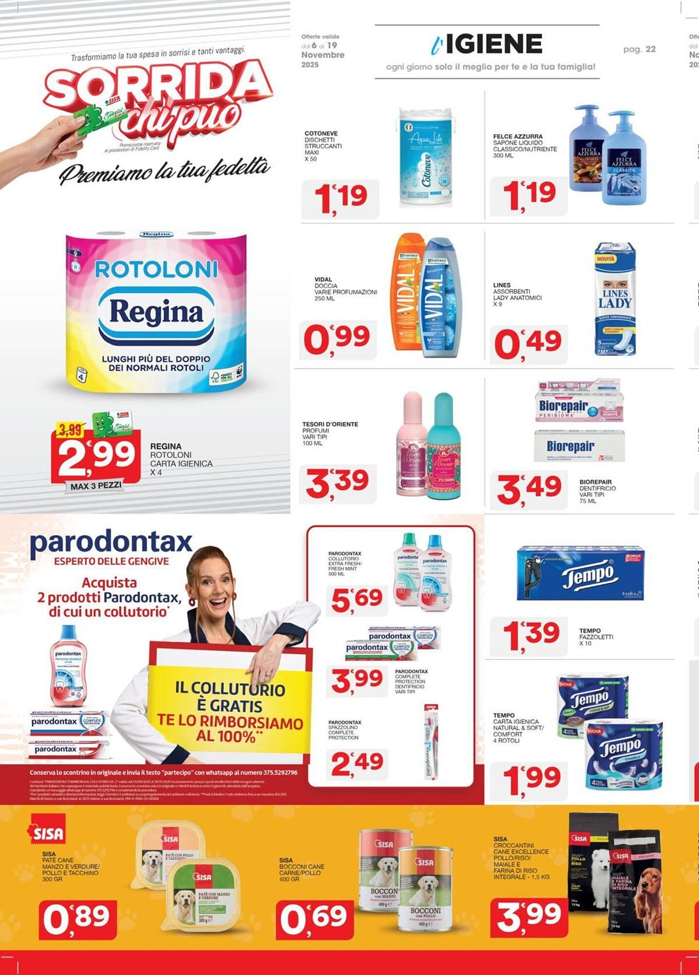 Volantino Sisa (2025-11-06 - 2025-11-19)