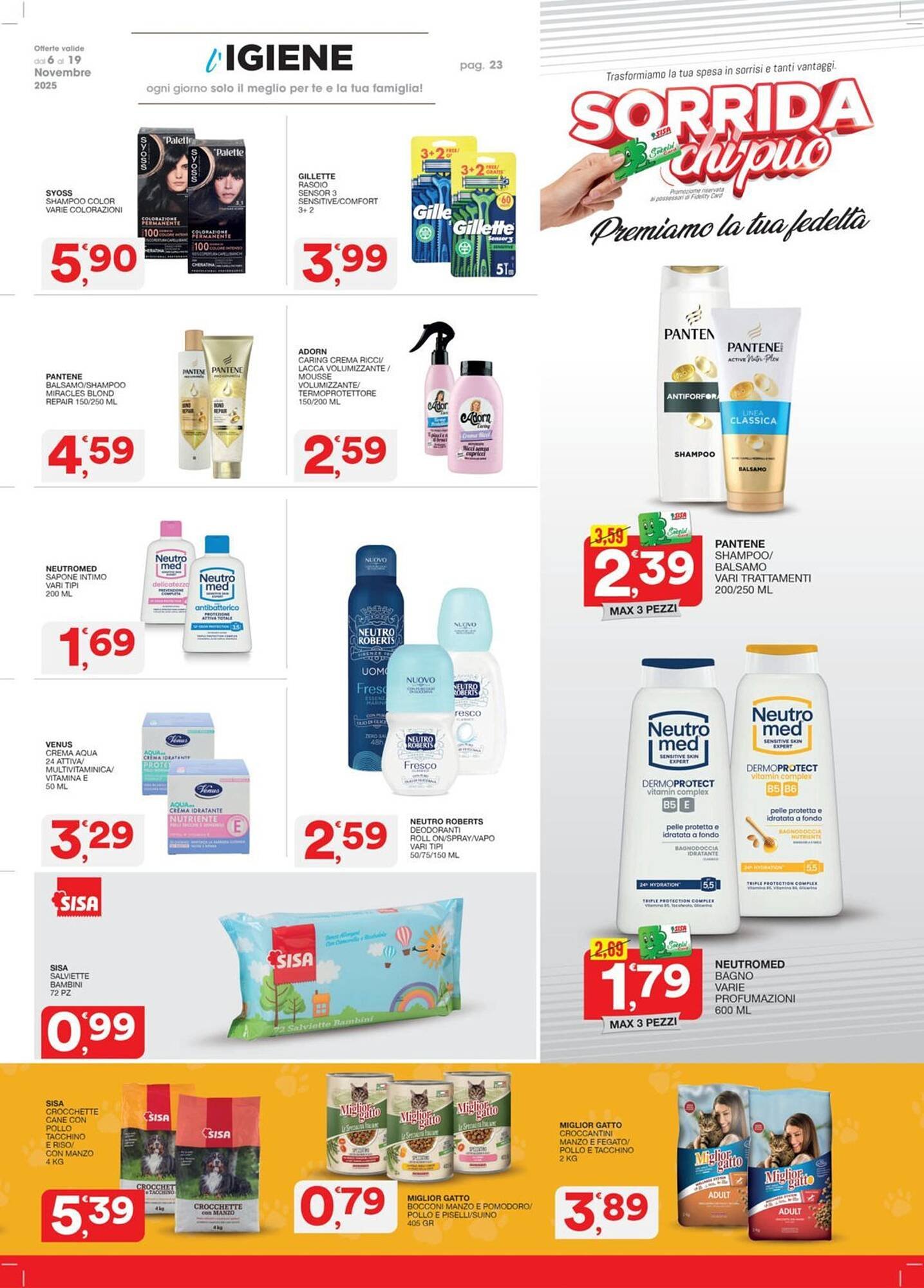 Volantino Sisa (2025-11-06 - 2025-11-19)