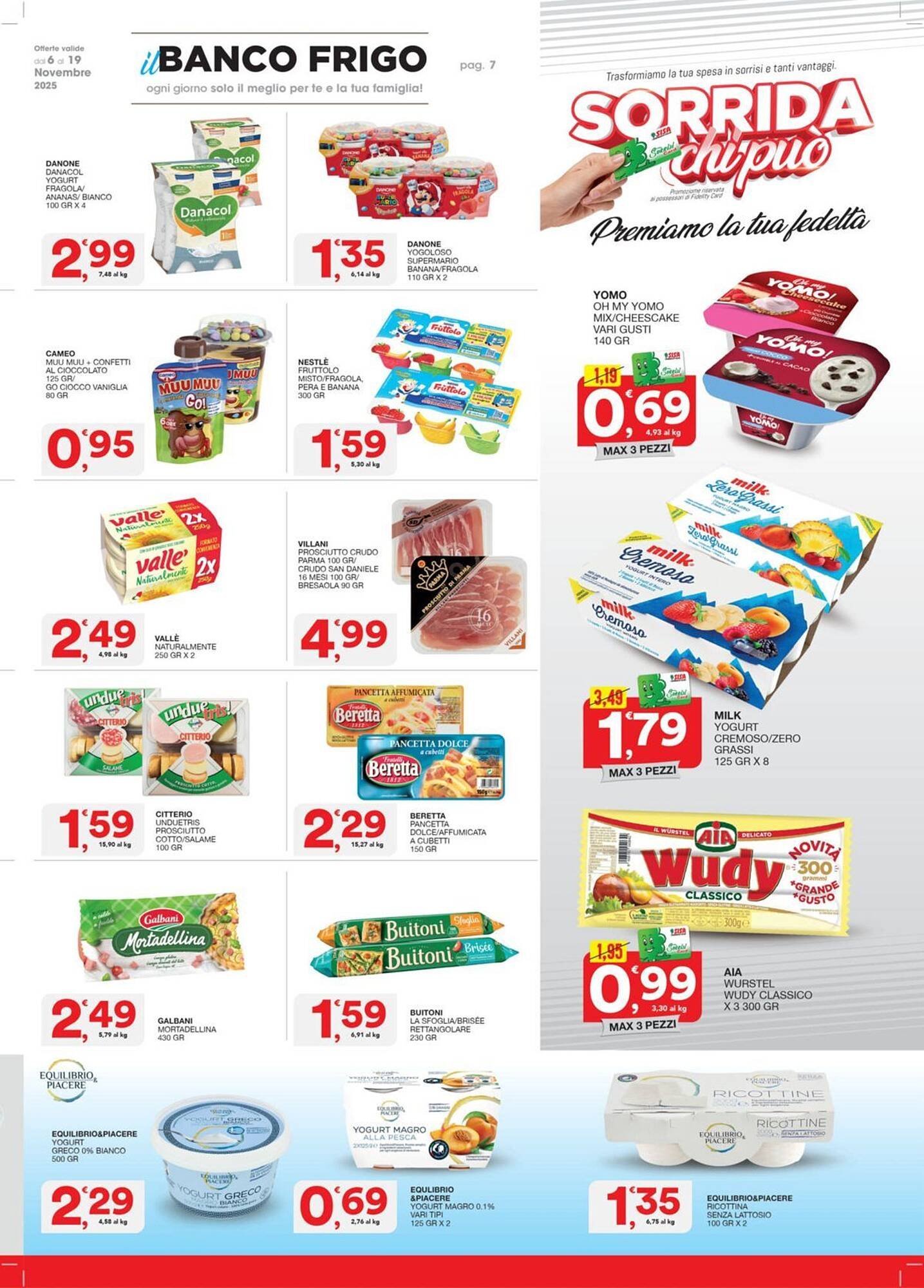 Volantino Sisa (2025-11-06 - 2025-11-19)