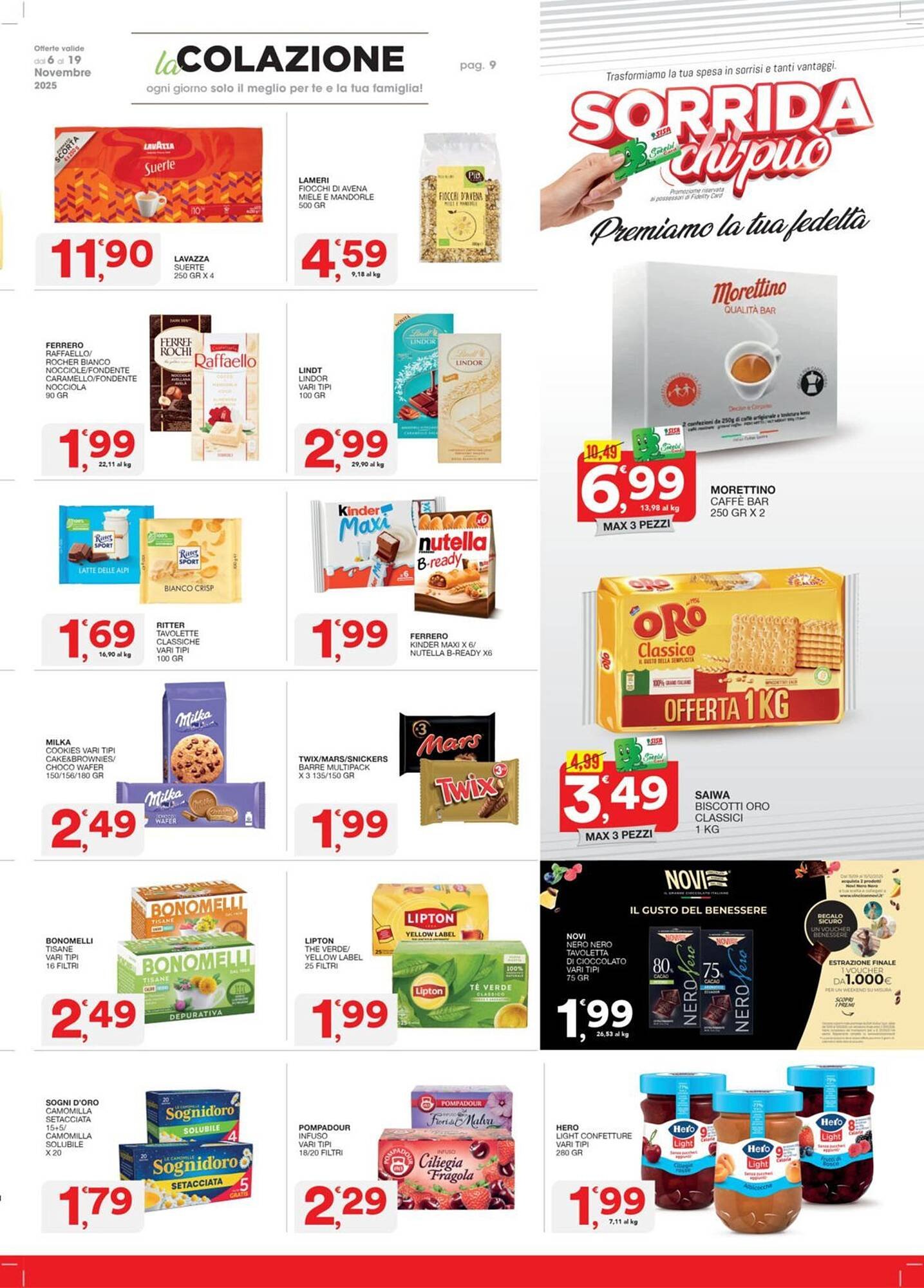 Volantino Sisa (2025-11-06 - 2025-11-19)