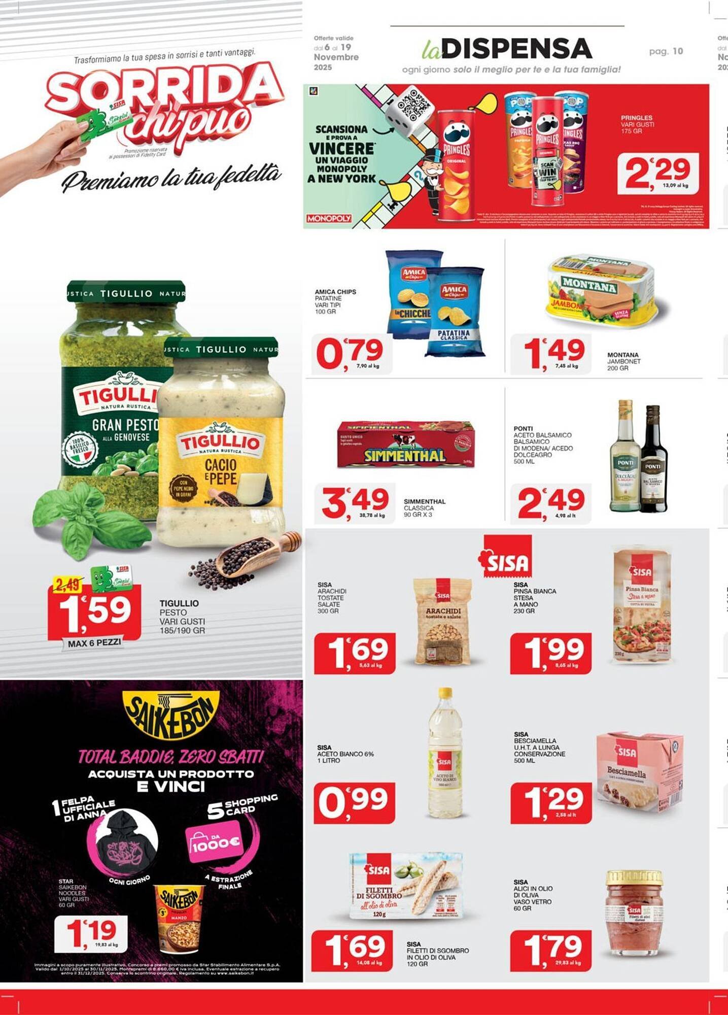 Volantino Sisa (2025-11-06 - 2025-11-19)