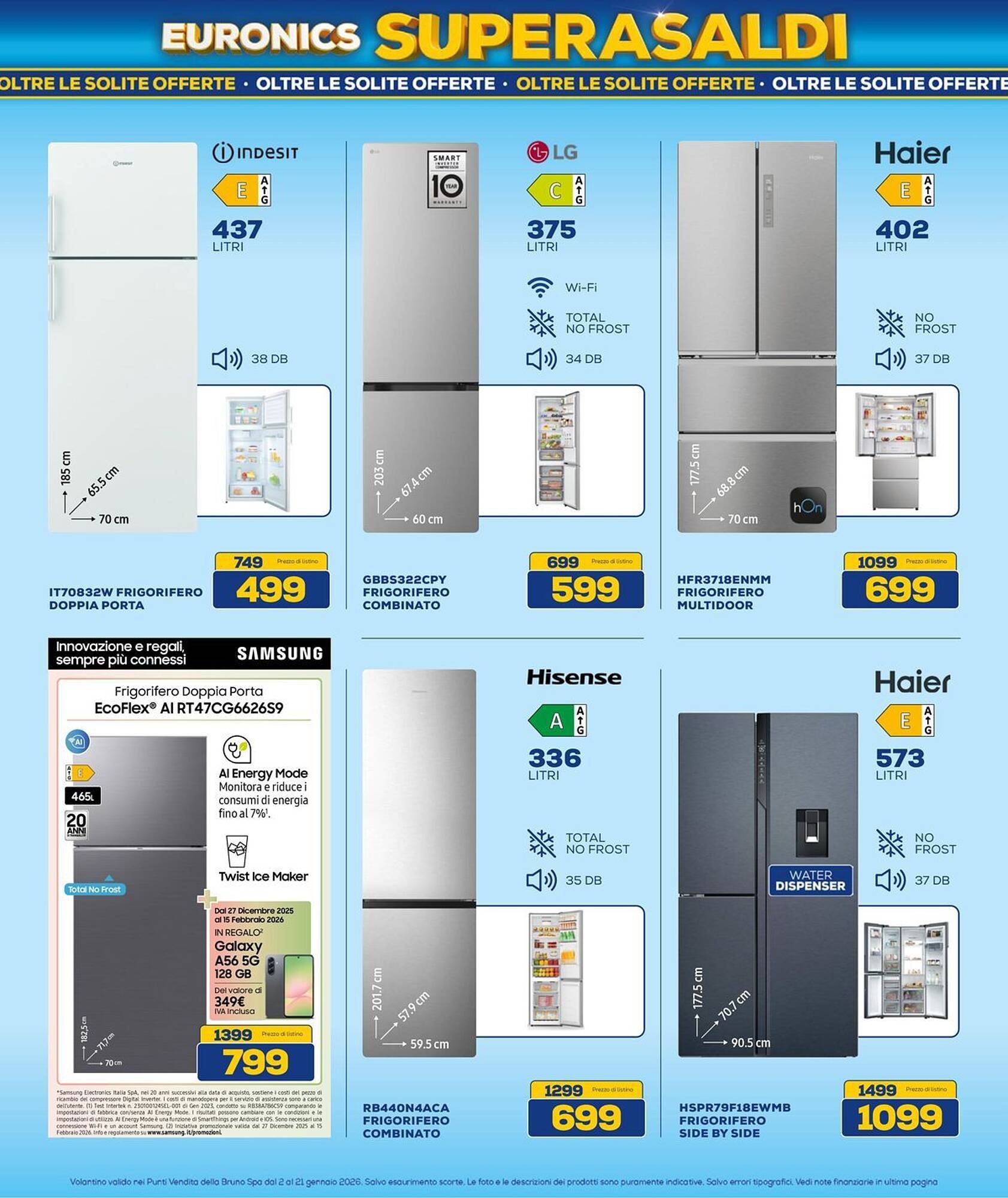 Volantino Euronics (2026-01-01 - 2026-01-21)
