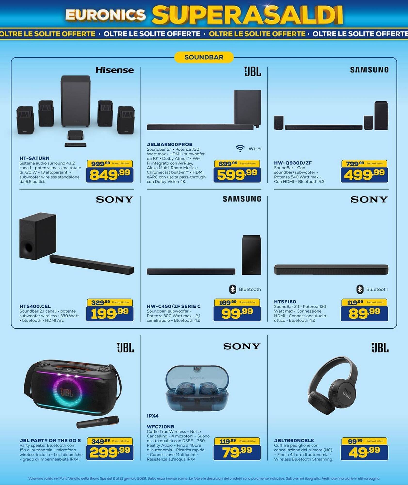 Volantino Euronics (2026-01-01 - 2026-01-21)