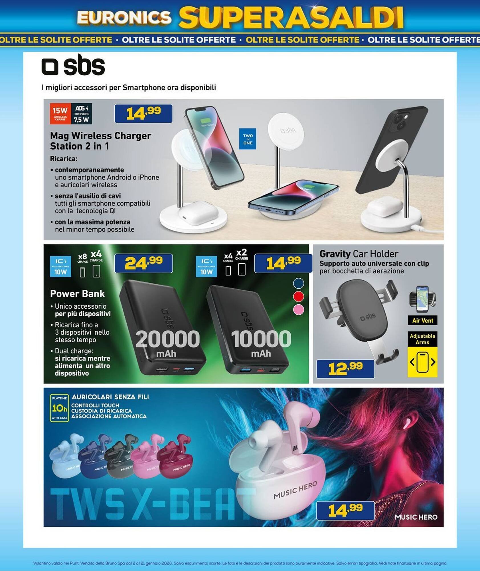 Volantino Euronics (2026-01-01 - 2026-01-21)
