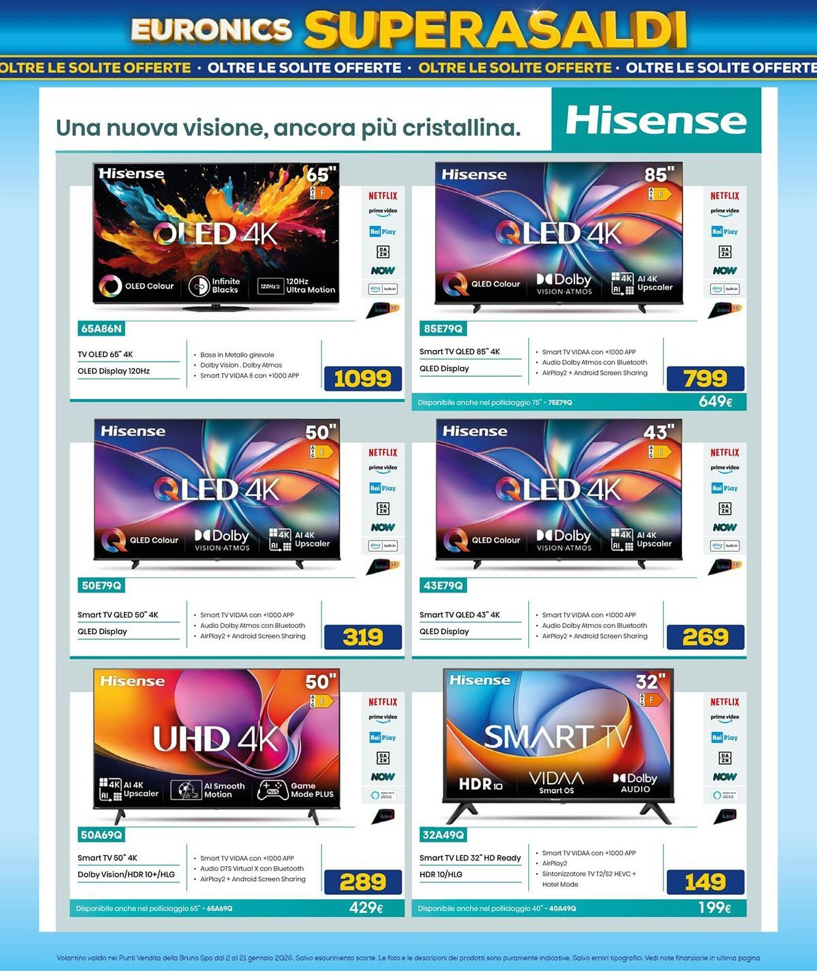 Volantino Euronics (2026-01-01 - 2026-01-21)