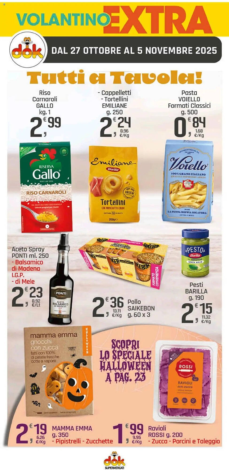 Volantino Supermercati Dok (2025-10-23 - 2025-11-05)
