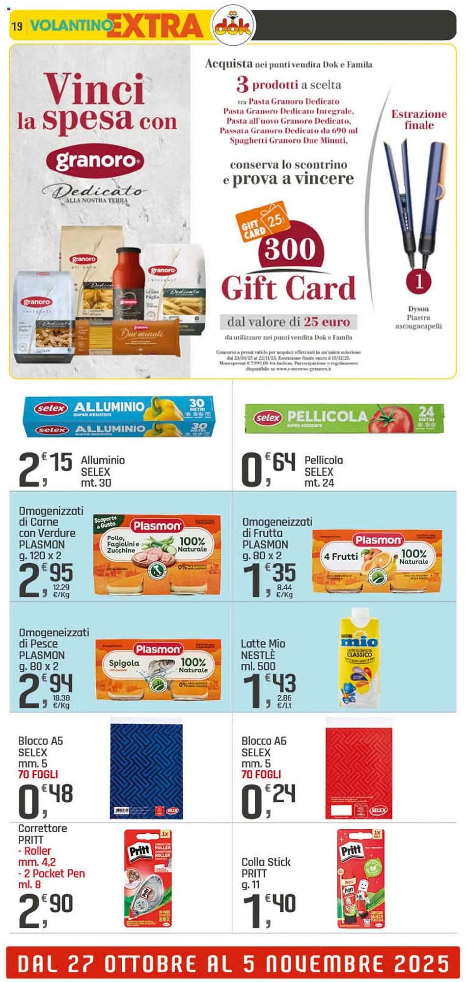 Volantino Supermercati Dok (2025-10-23 - 2025-11-05)