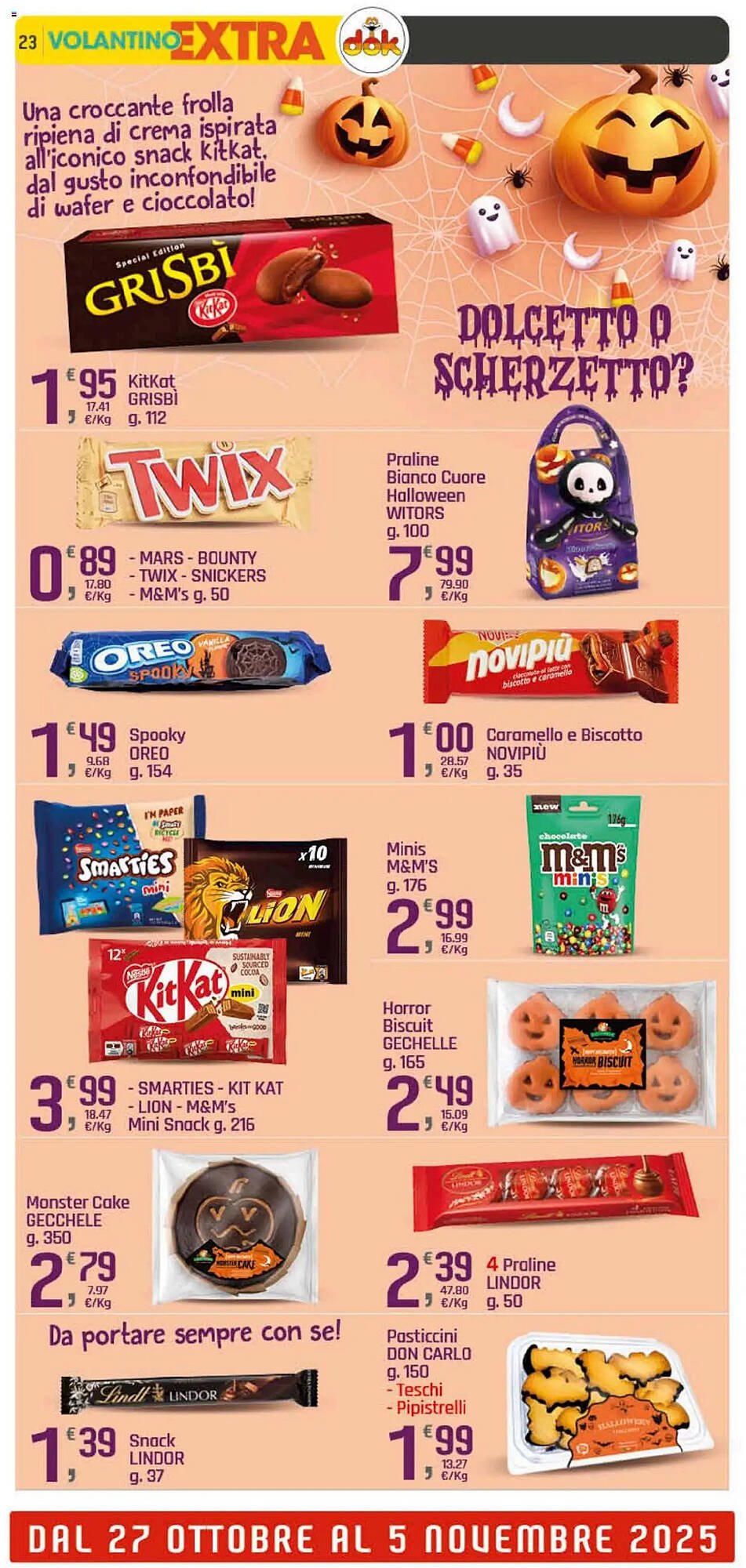 Volantino Supermercati Dok (2025-10-23 - 2025-11-05)