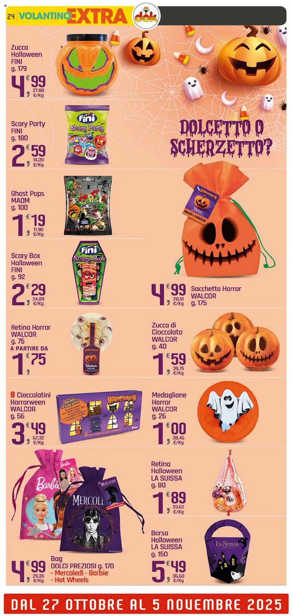 Volantino Supermercati Dok (2025-10-23 - 2025-11-05)