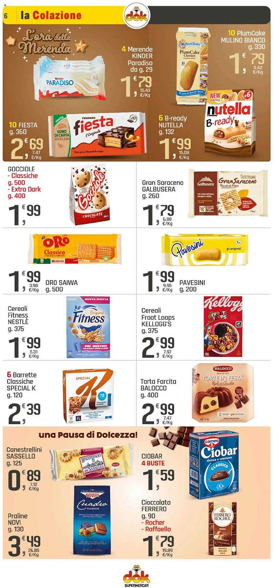 Volantino Supermercati Dok (2025-10-23 - 2025-11-05)
