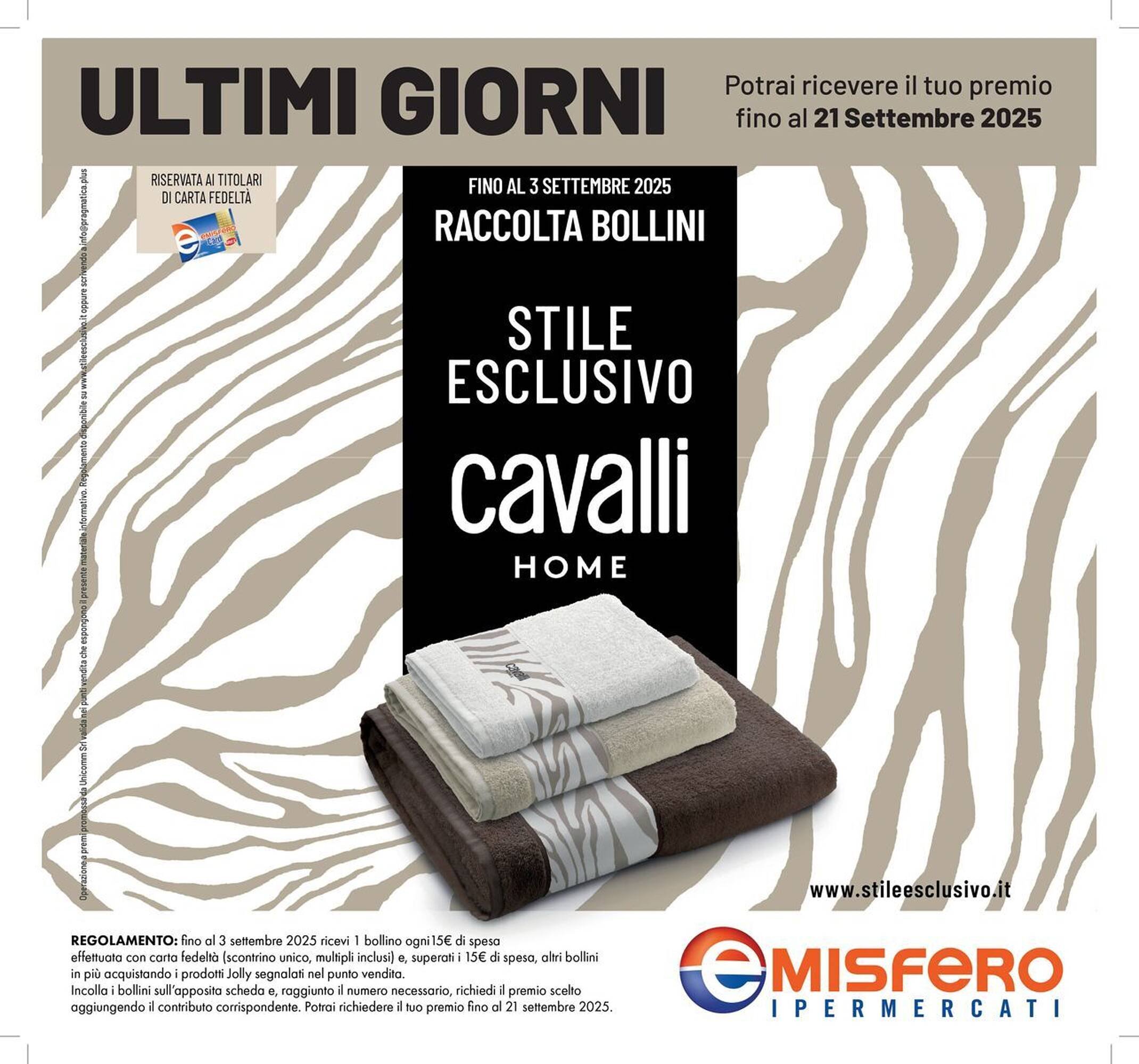 Volantino Emisfero (2025-08-07 - 2025-08-27)
