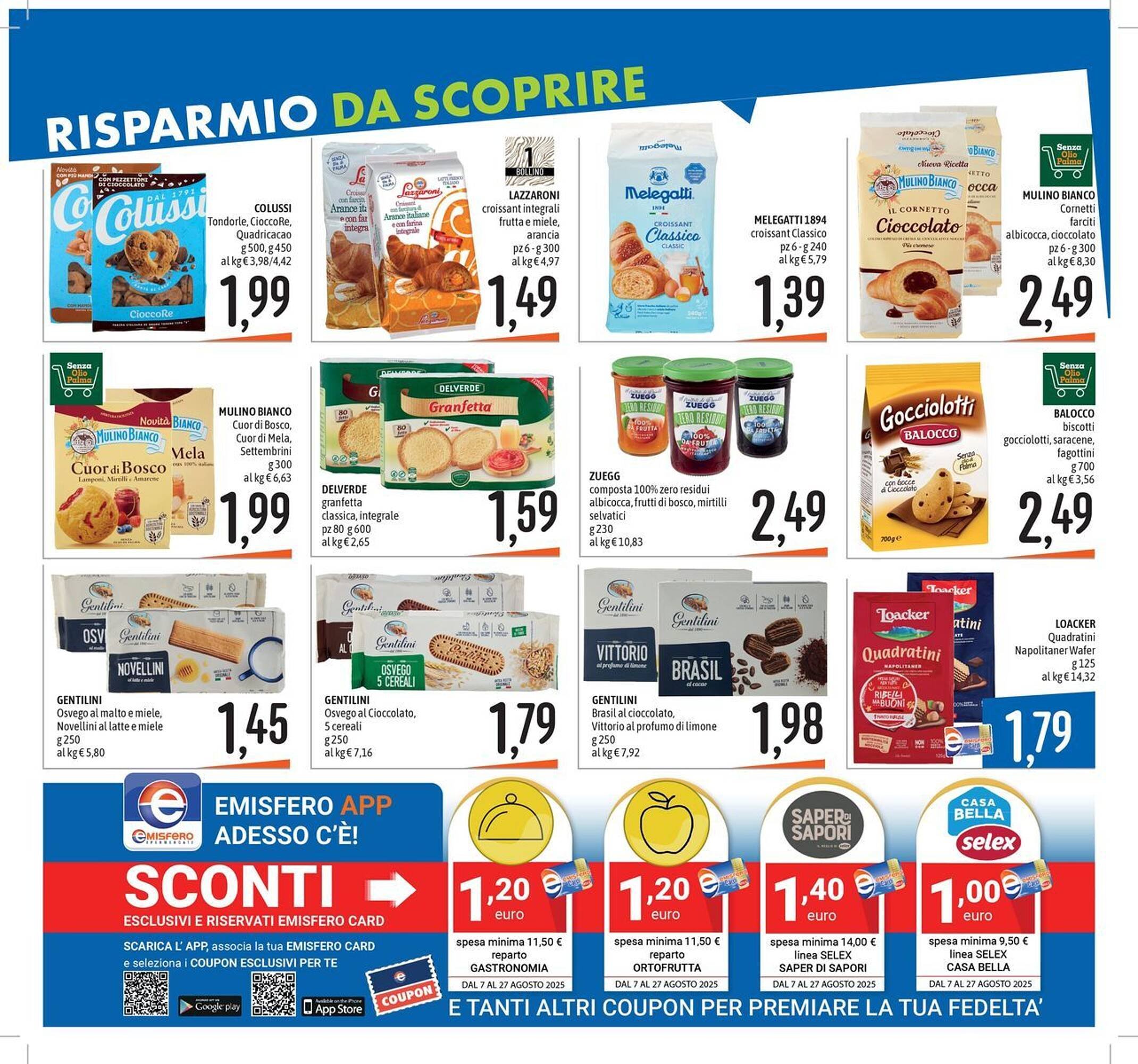 Volantino Emisfero (2025-08-07 - 2025-08-27)