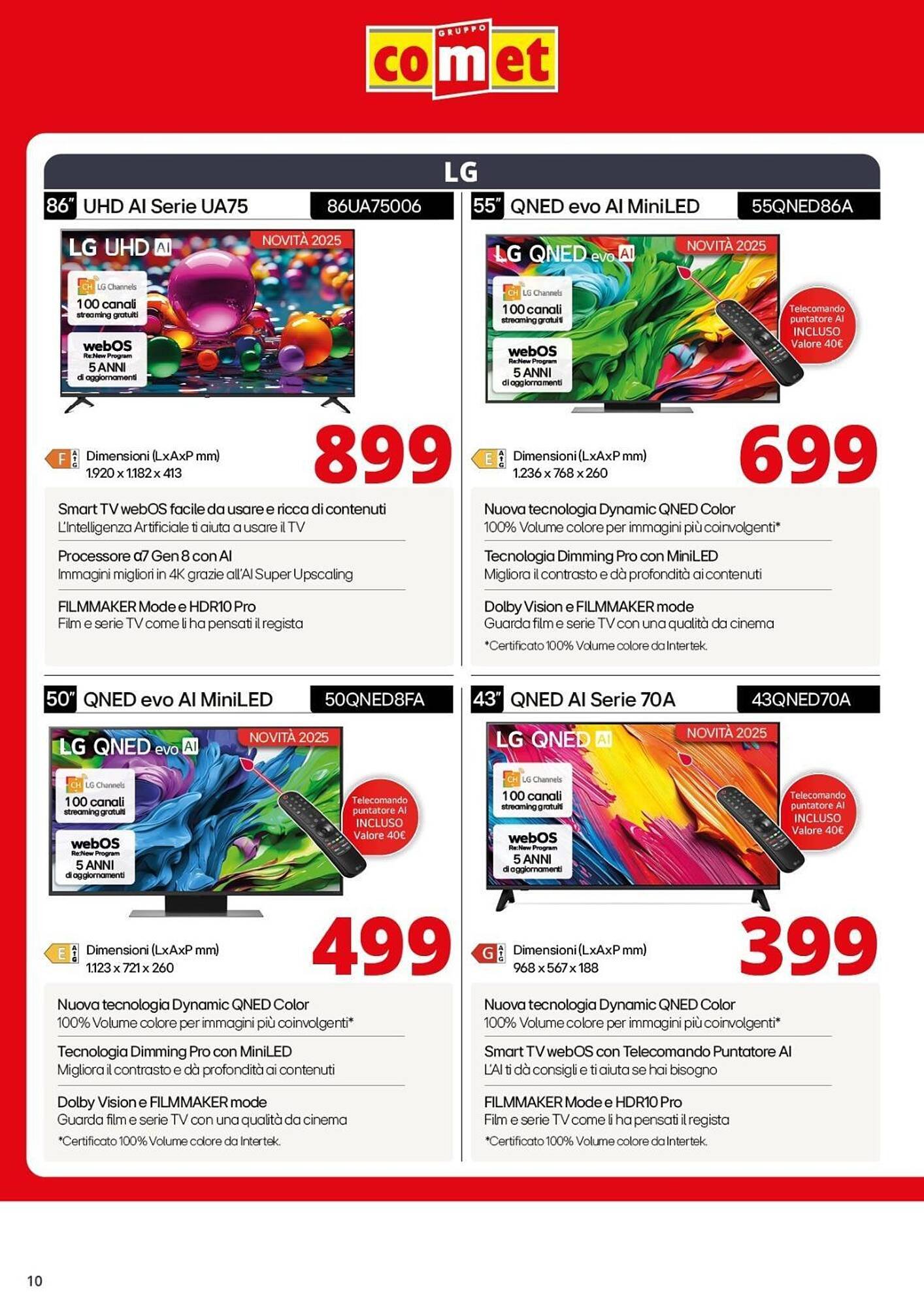 Volantino Comet (2025-10-31 - 2025-11-10)