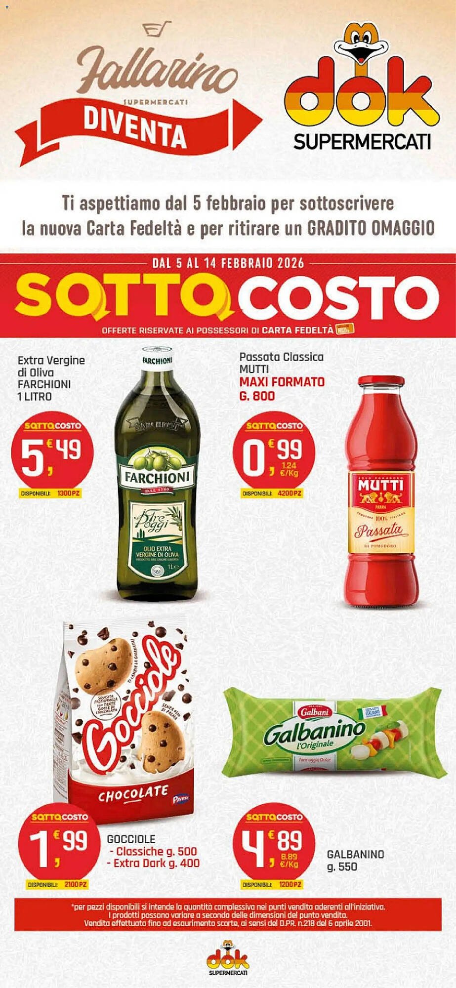 Volantino Supermercati Dok (2026-02-05 - 2026-02-14)