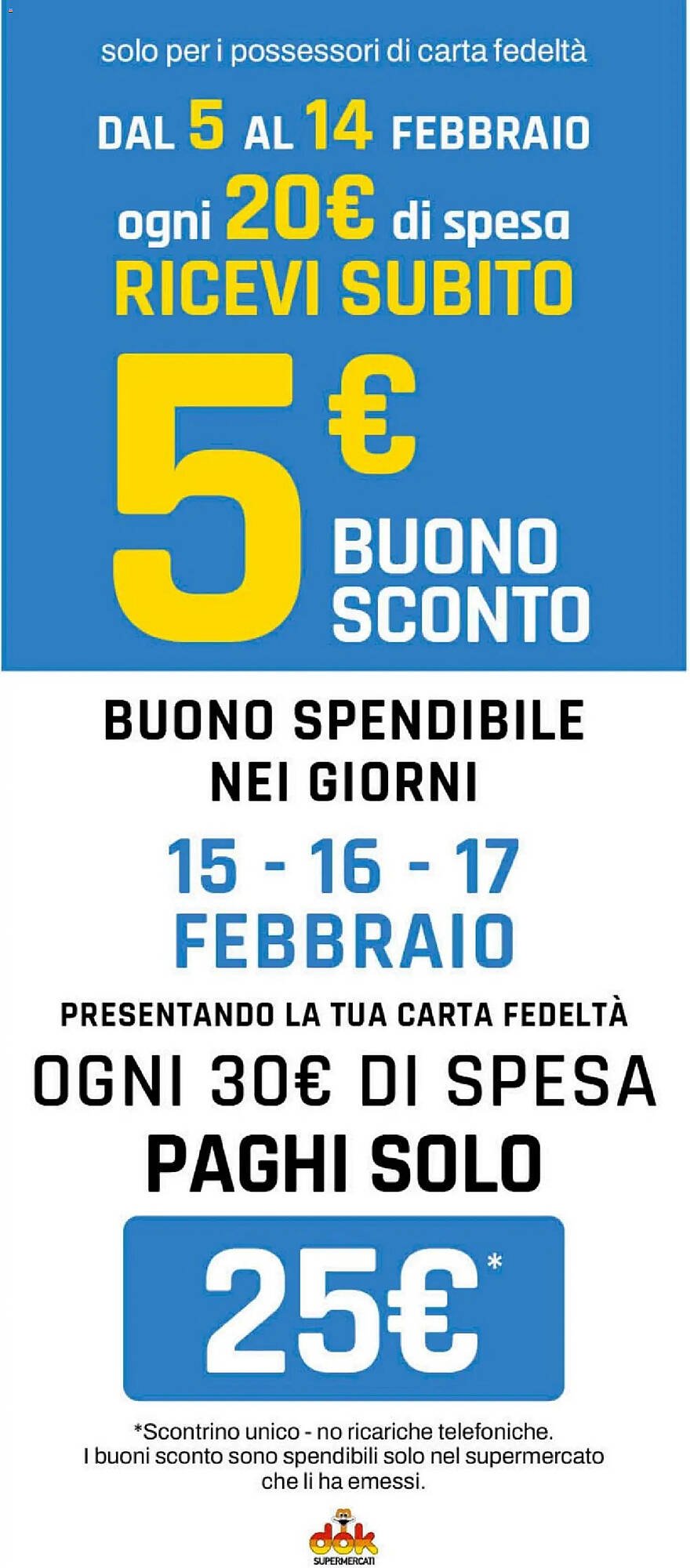 Volantino Supermercati Dok (2026-02-05 - 2026-02-14)