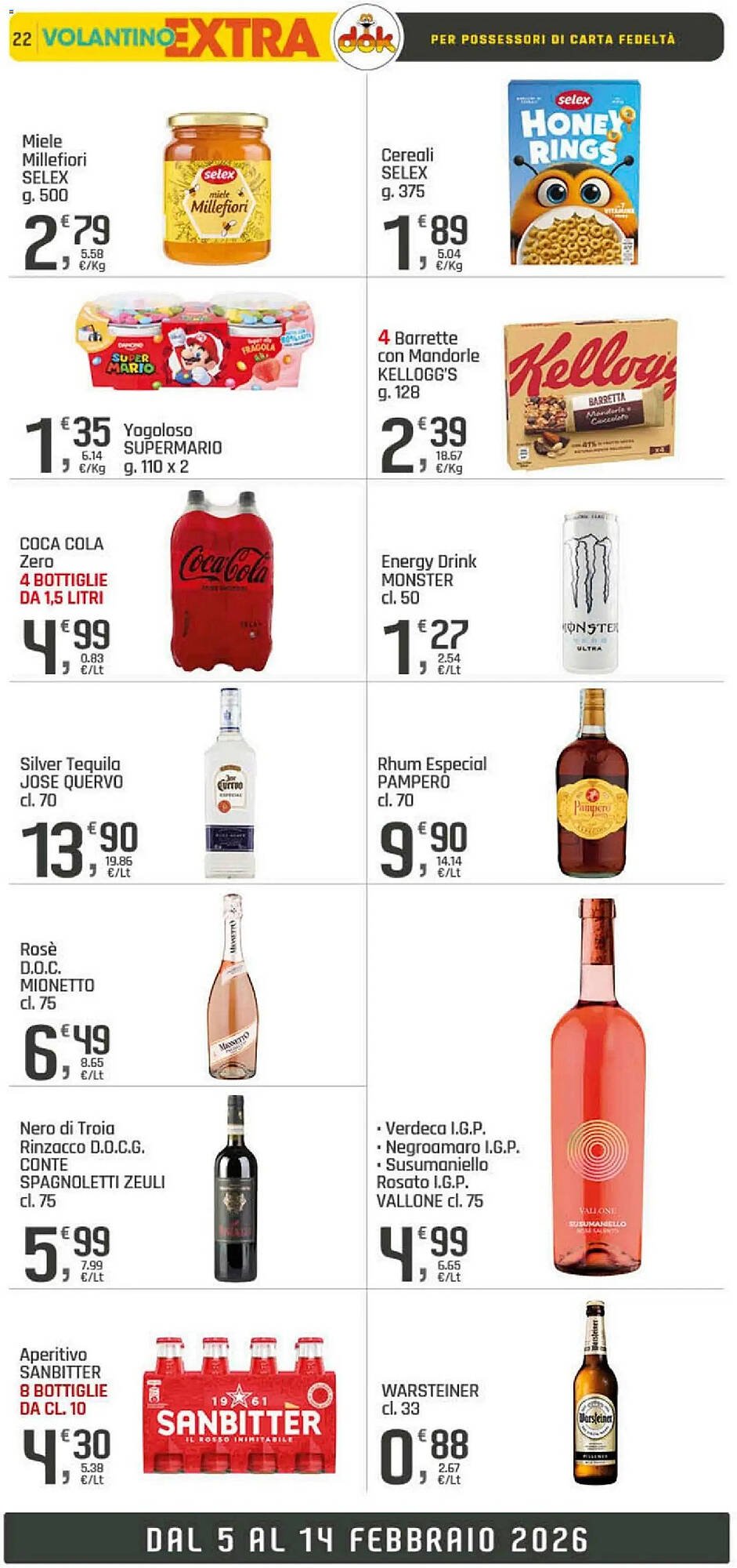 Volantino Supermercati Dok (2026-02-05 - 2026-02-14)