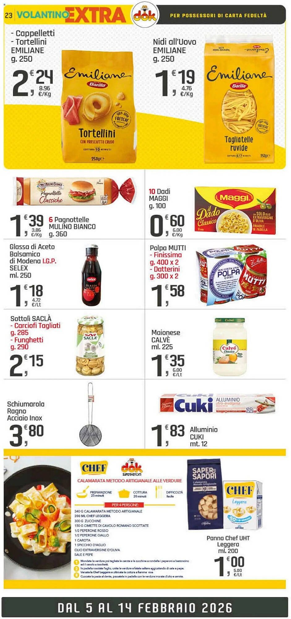 Volantino Supermercati Dok (2026-02-05 - 2026-02-14)