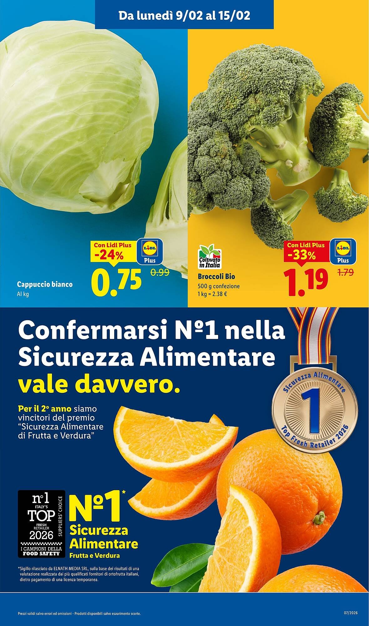 Volantino Lidl (2026-02-09 - 2026-02-15)