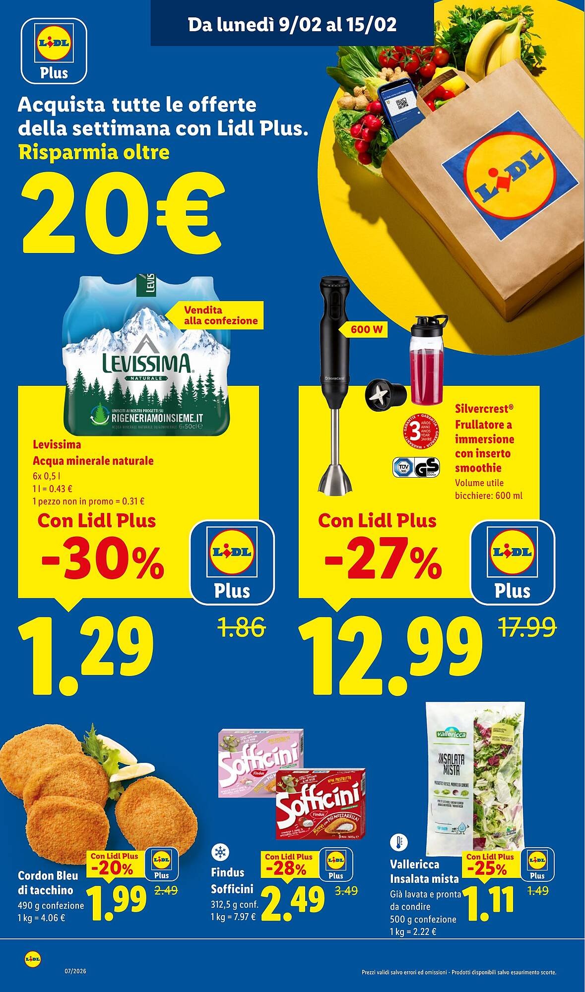Volantino Lidl (2026-02-09 - 2026-02-15)