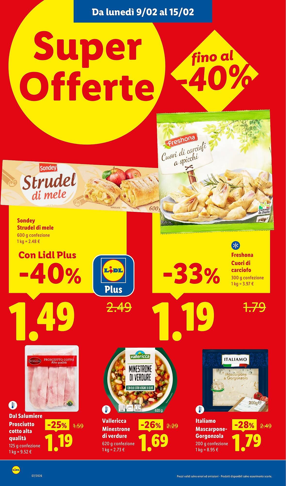 Volantino Lidl (2026-02-09 - 2026-02-15)