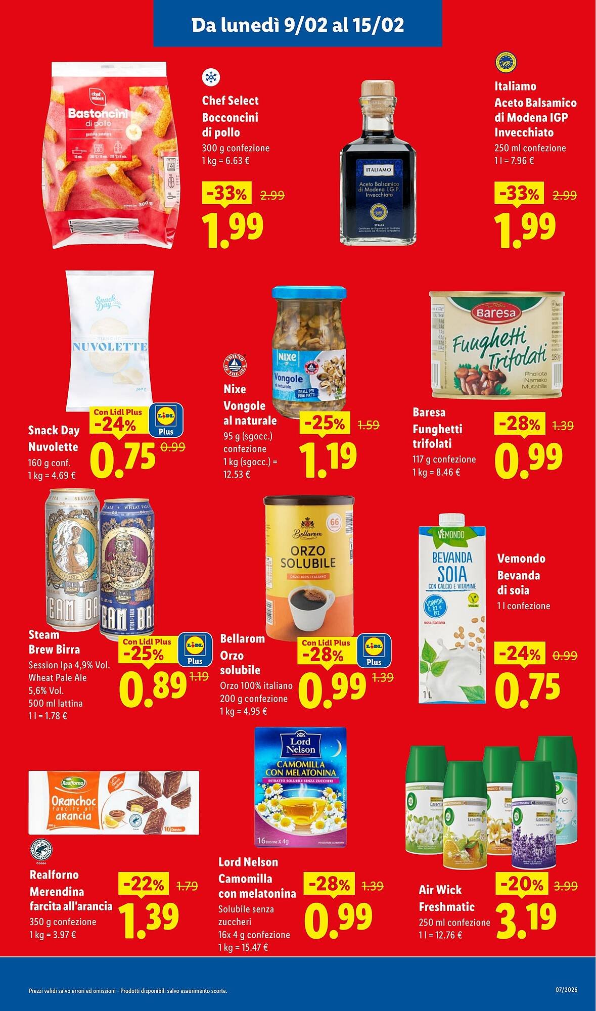 Volantino Lidl (2026-02-09 - 2026-02-15)