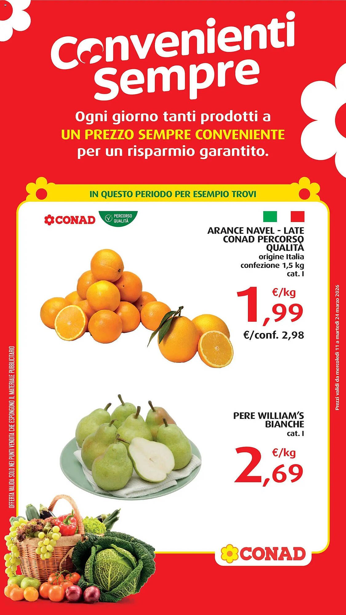 Volantino Conad (2026-03-11 - 2026-03-24)