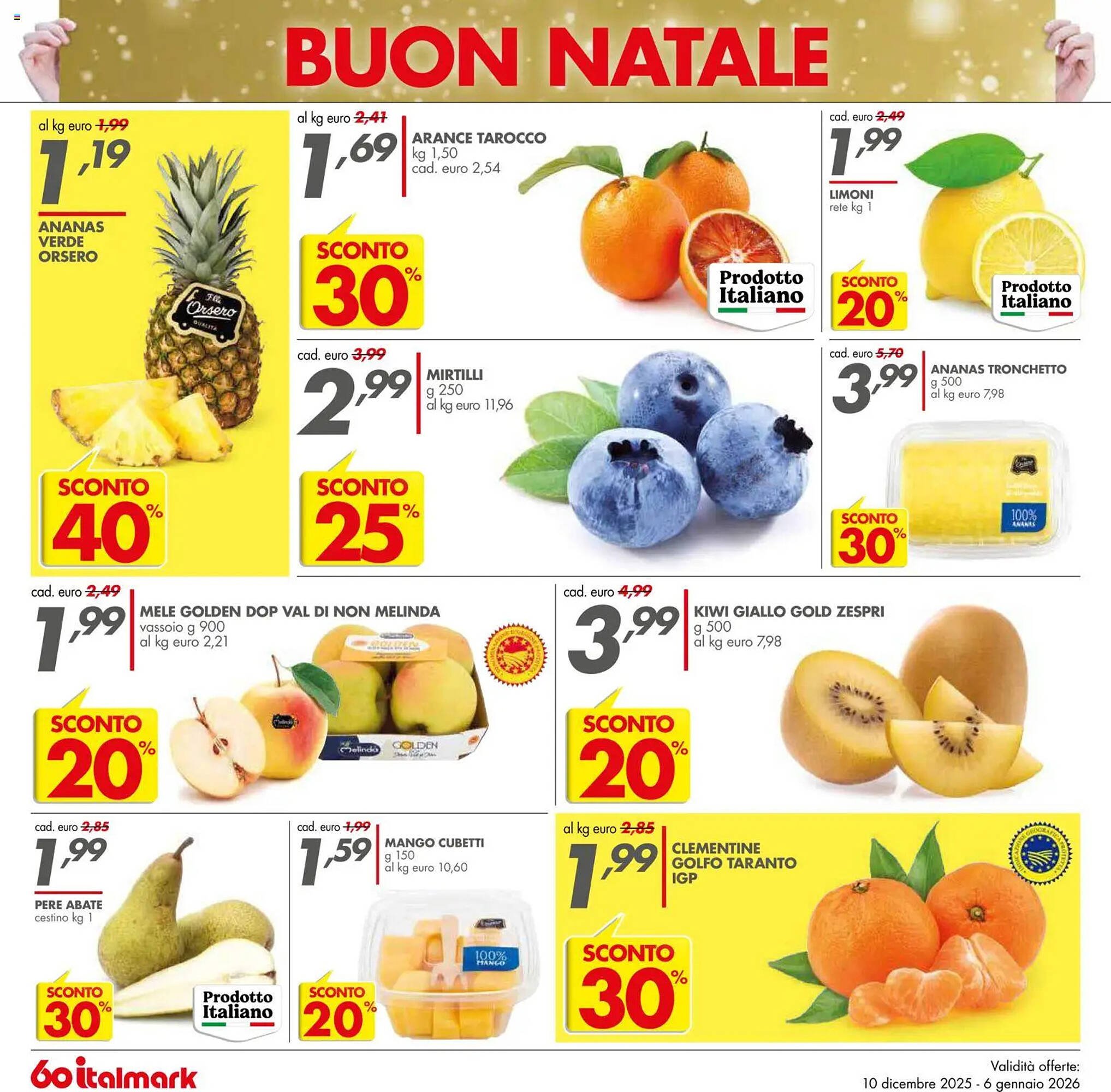 Volantino Italmark (2025-12-10 - 2026-01-06)