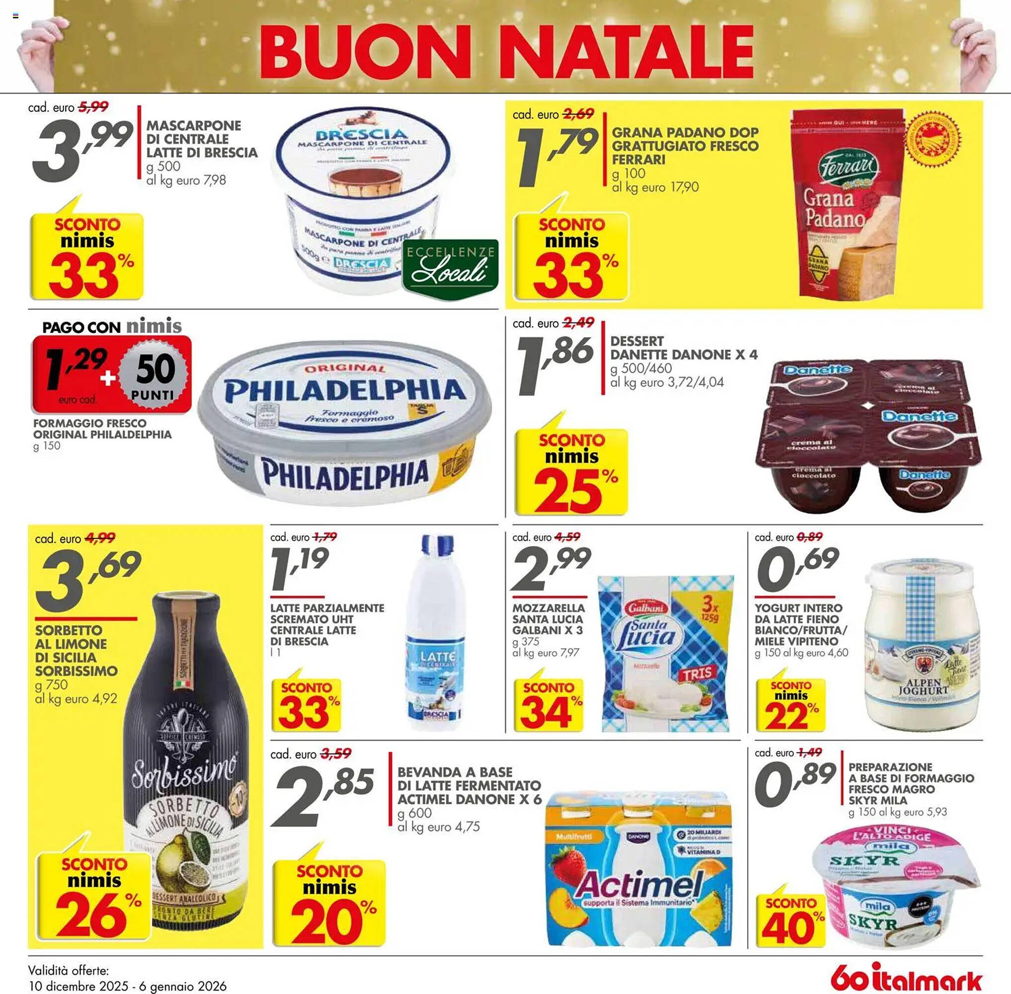 Volantino Italmark (2025-12-10 - 2026-01-06)