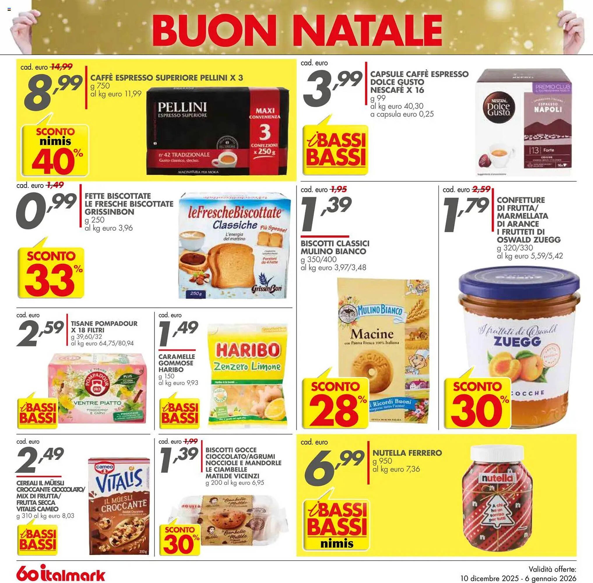 Volantino Italmark (2025-12-10 - 2026-01-06)