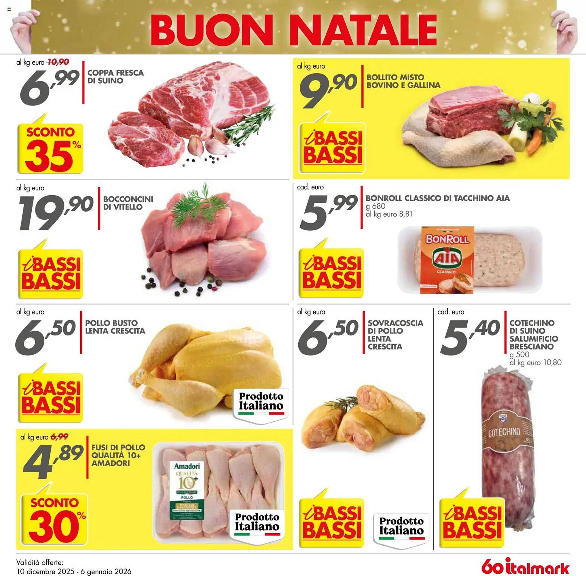 Volantino Italmark (2025-12-10 - 2026-01-06)