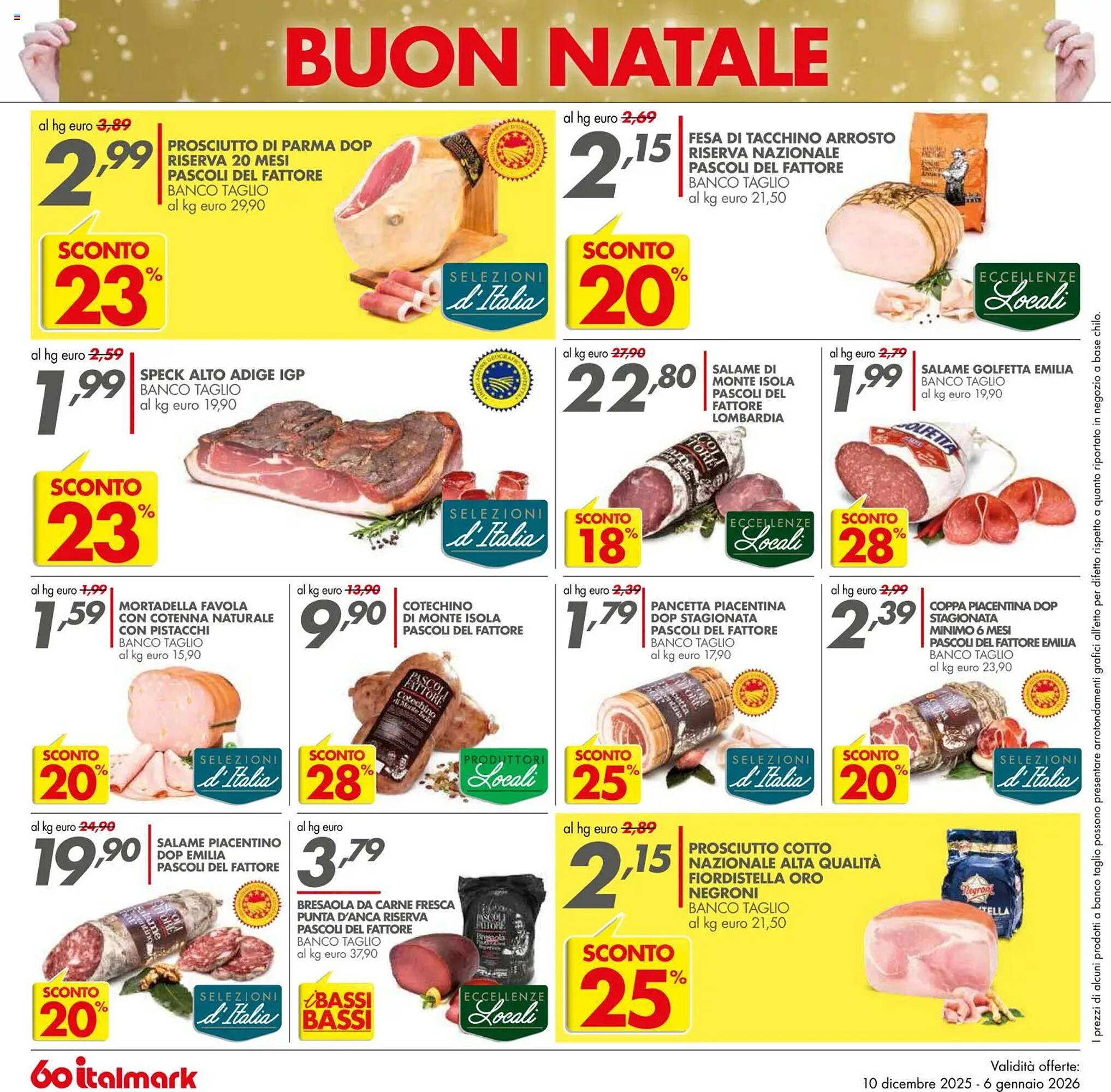 Volantino Italmark (2025-12-10 - 2026-01-06)