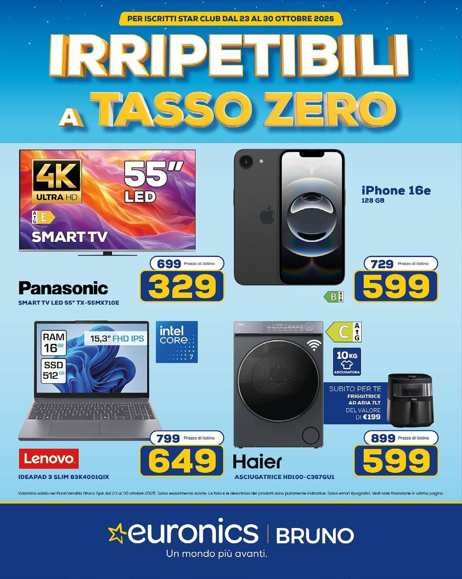 Volantino Euronics (2025-10-23 - 2025-10-30)
