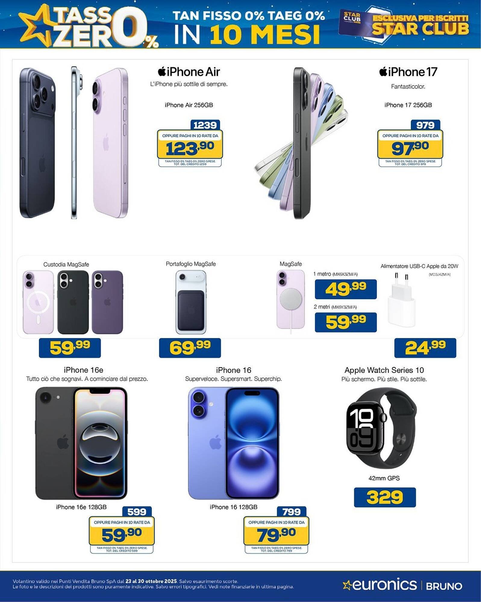 Volantino Euronics (2025-10-23 - 2025-10-30)