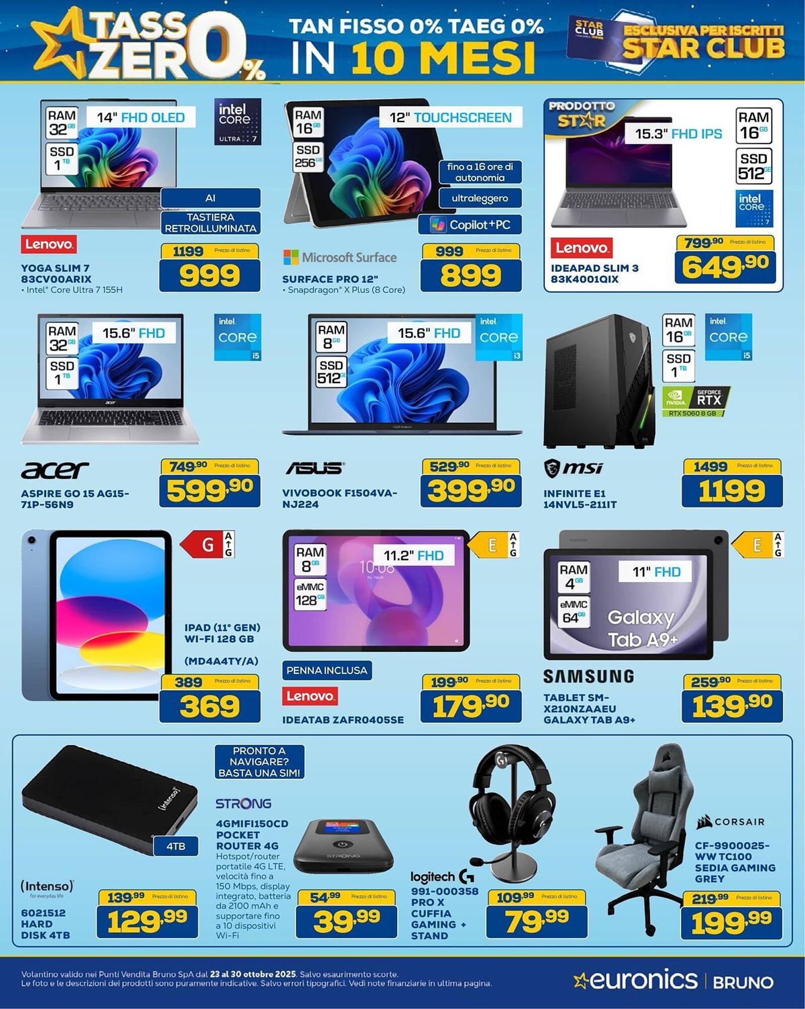 Volantino Euronics (2025-10-23 - 2025-10-30)