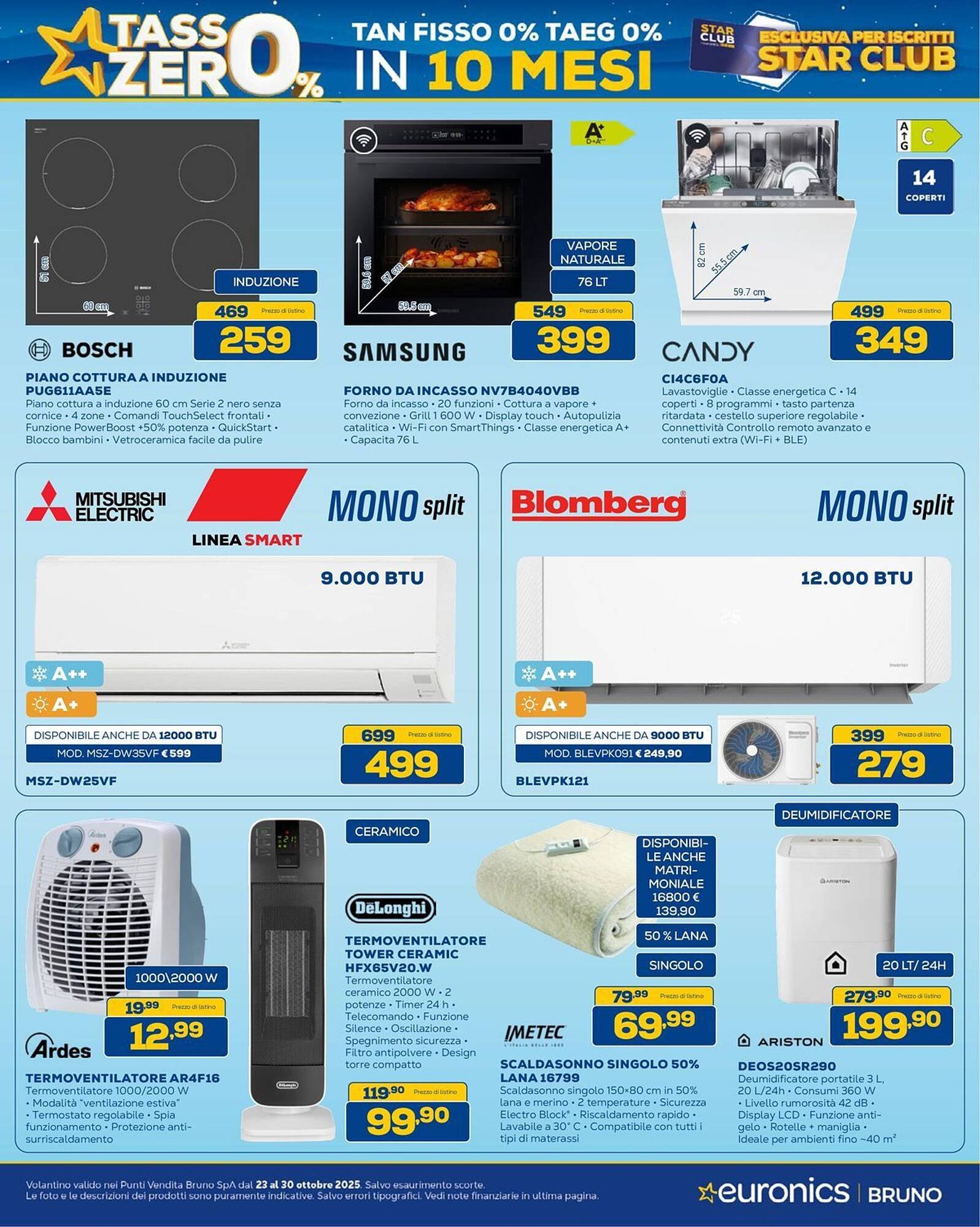 Volantino Euronics (2025-10-23 - 2025-10-30)