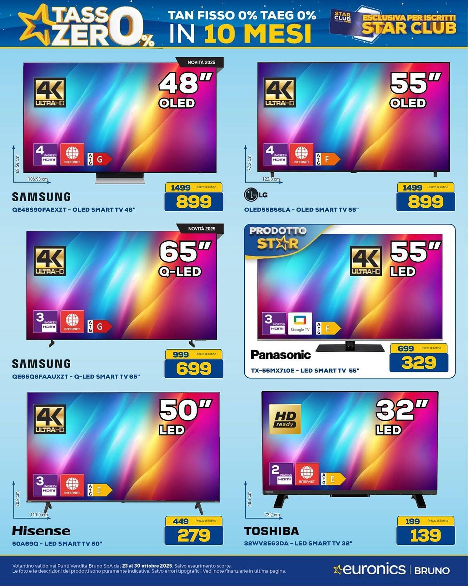 Volantino Euronics (2025-10-23 - 2025-10-30)