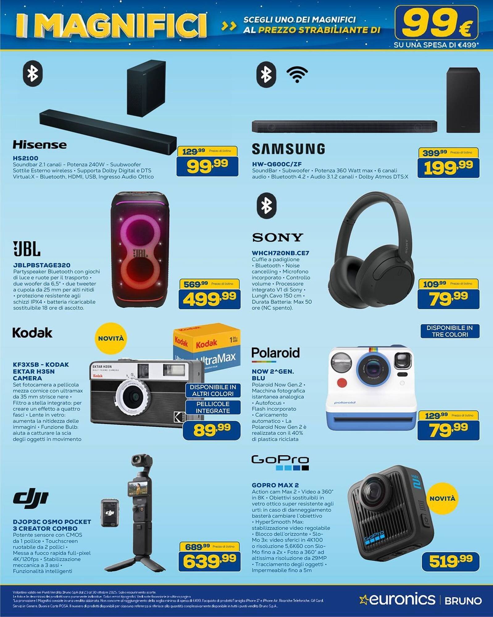 Volantino Euronics (2025-10-23 - 2025-10-30)