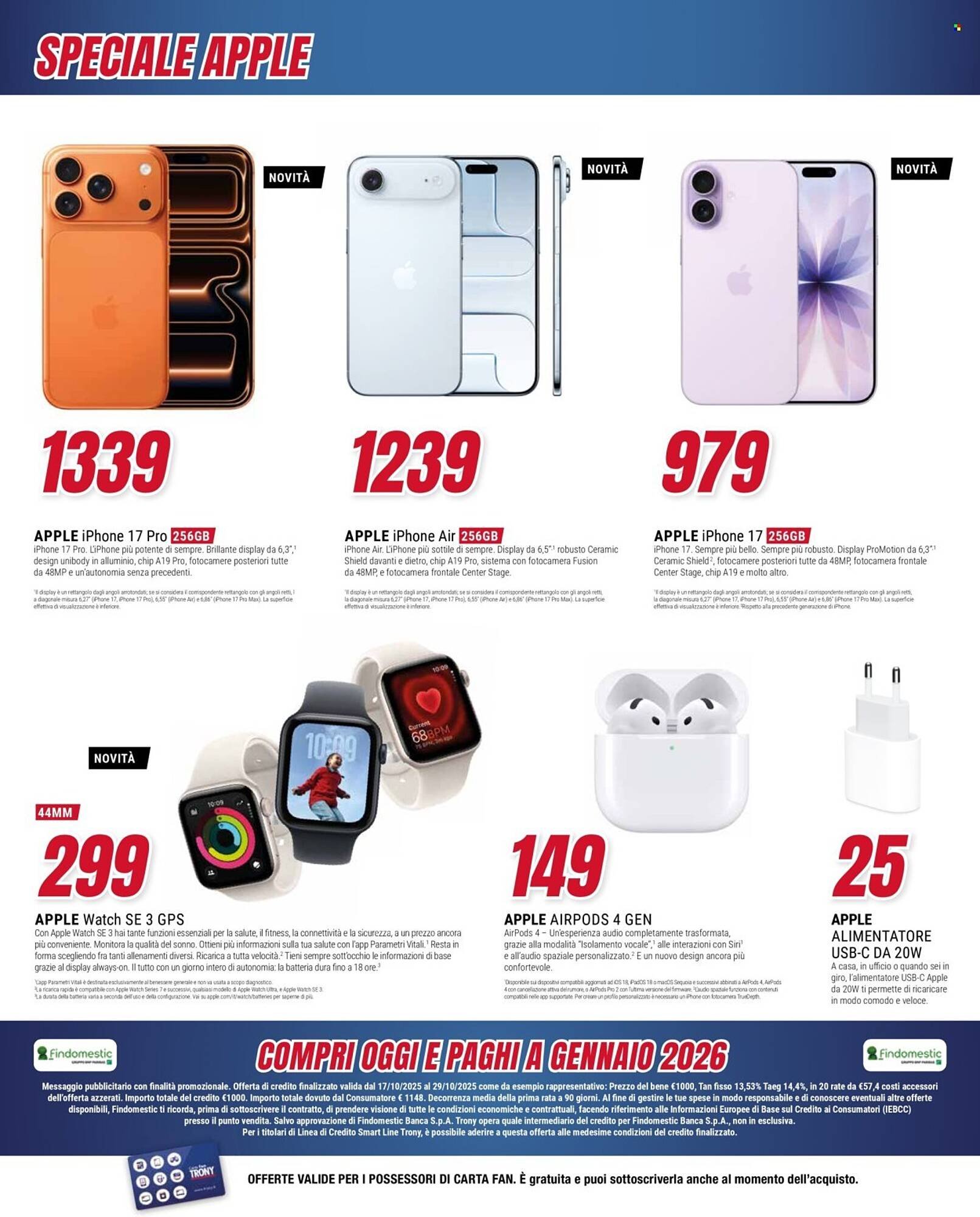 Volantino Trony (2025-10-17 - 2025-10-29)