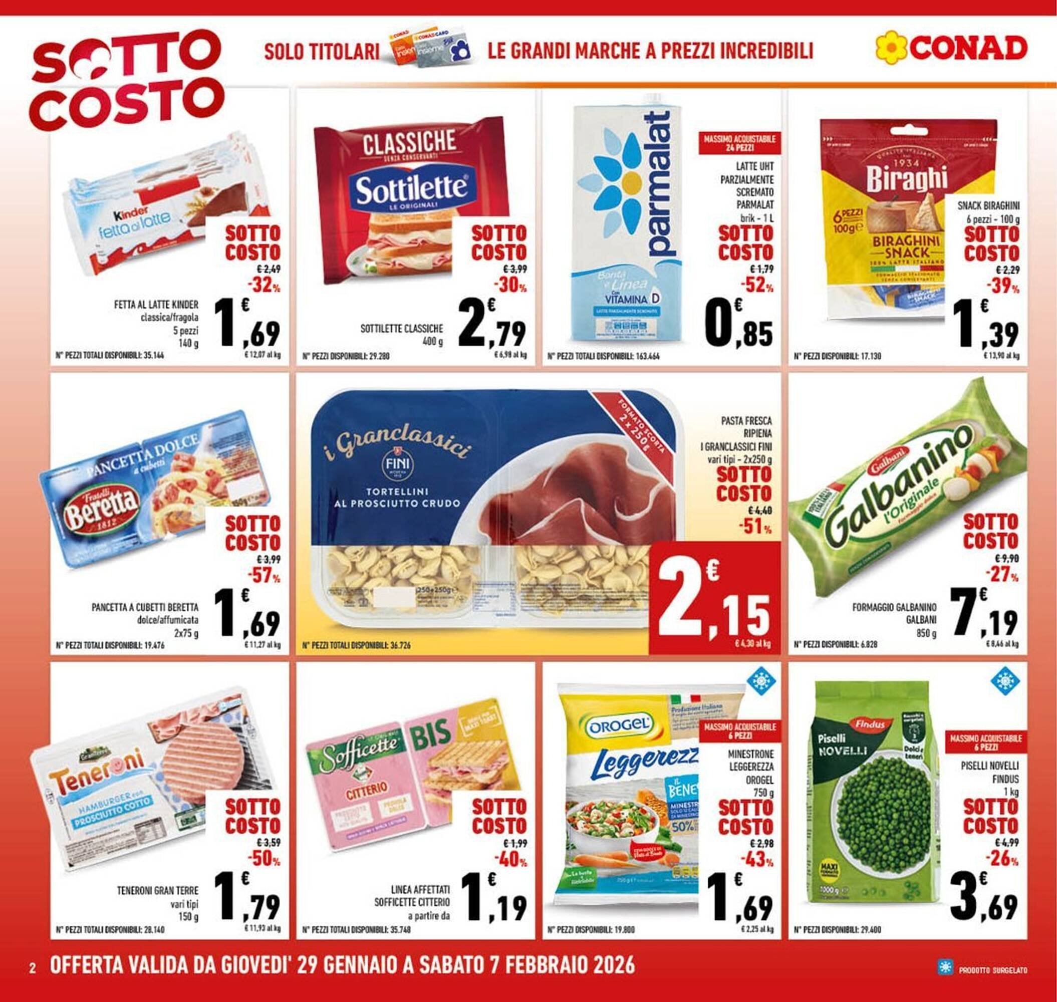 Volantino Conad (2026-01-29 - 2026-02-07)
