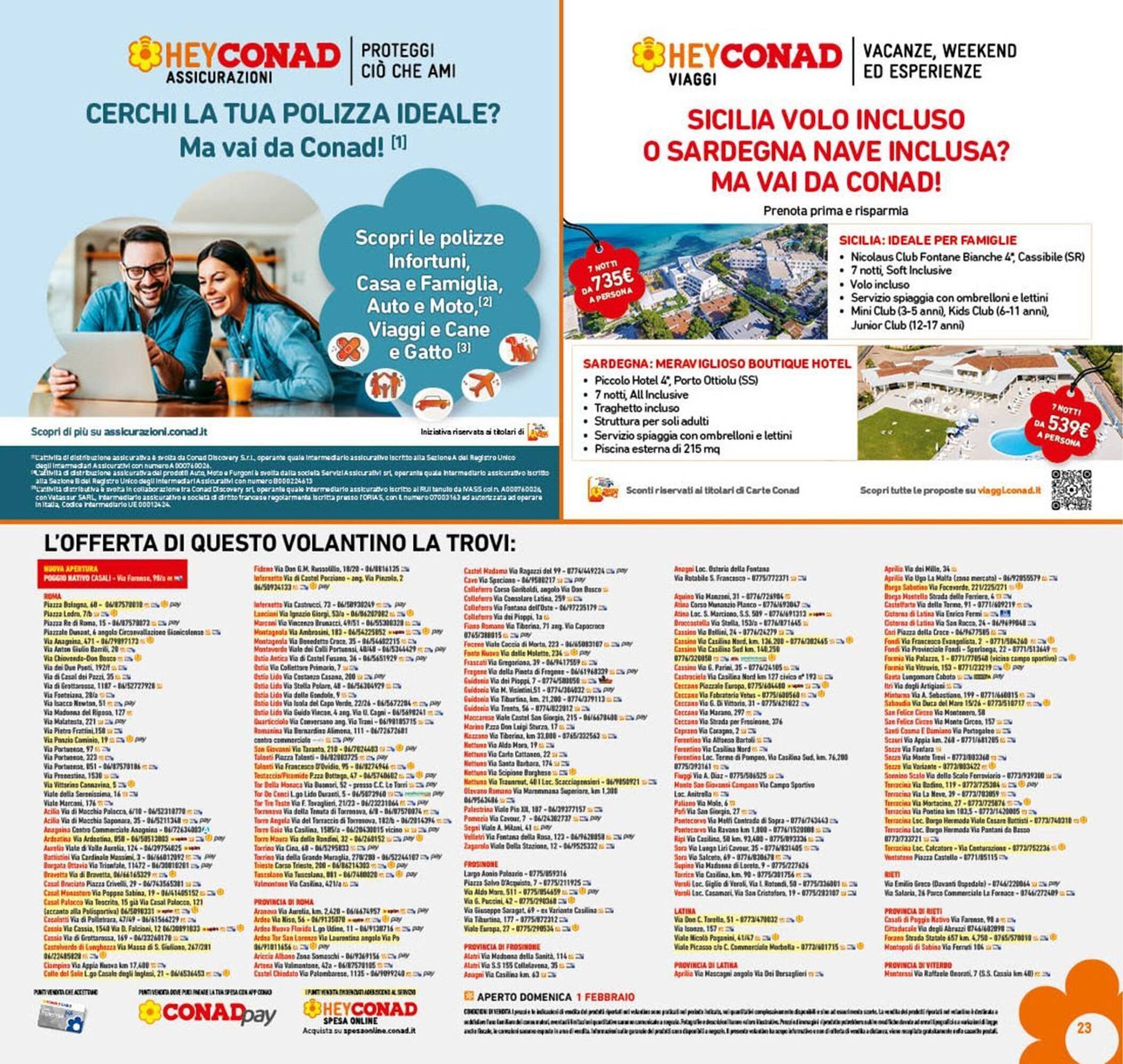 Volantino Conad (2026-01-29 - 2026-02-07)