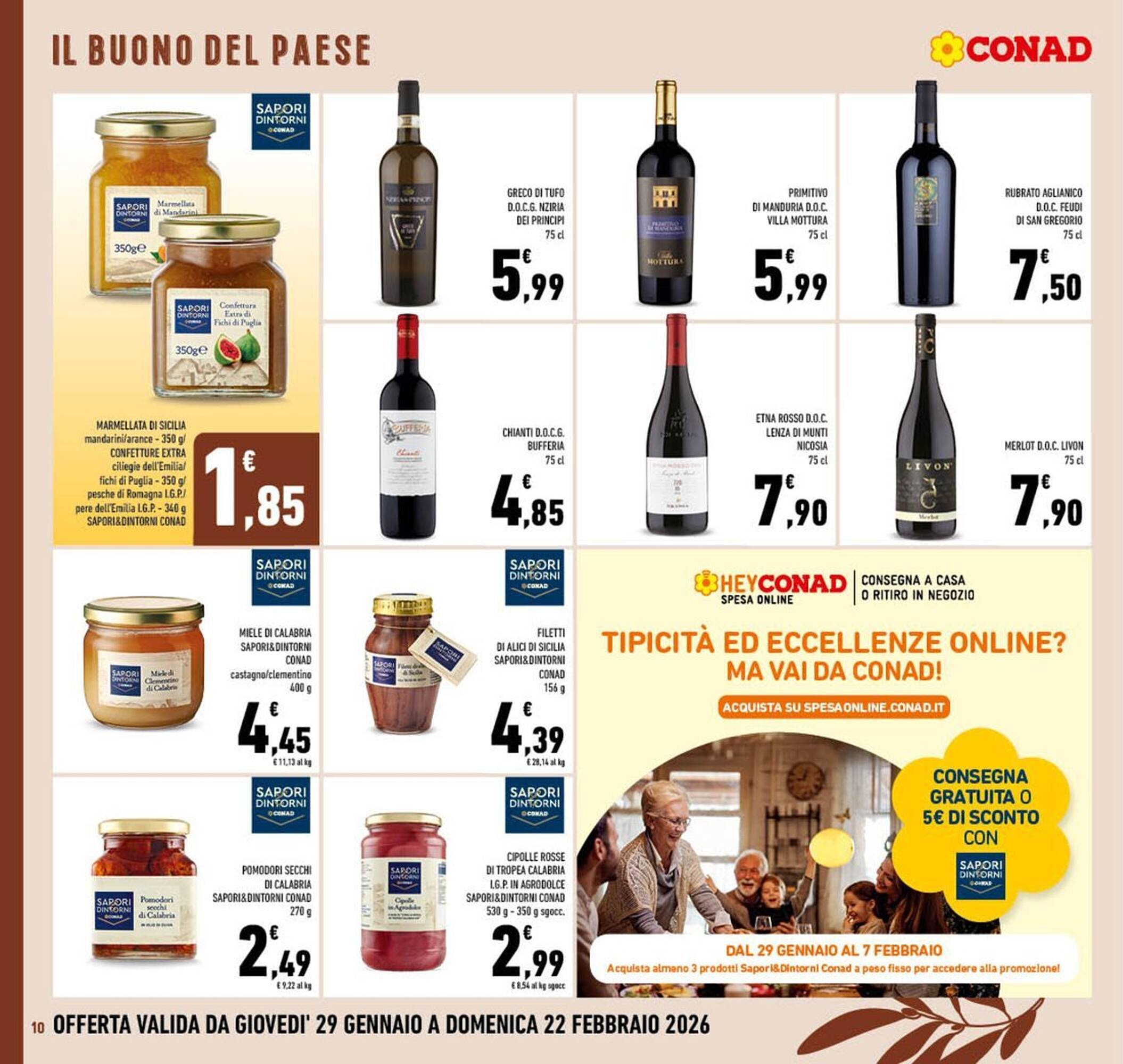 Volantino Conad (2026-01-29 - 2026-02-07)