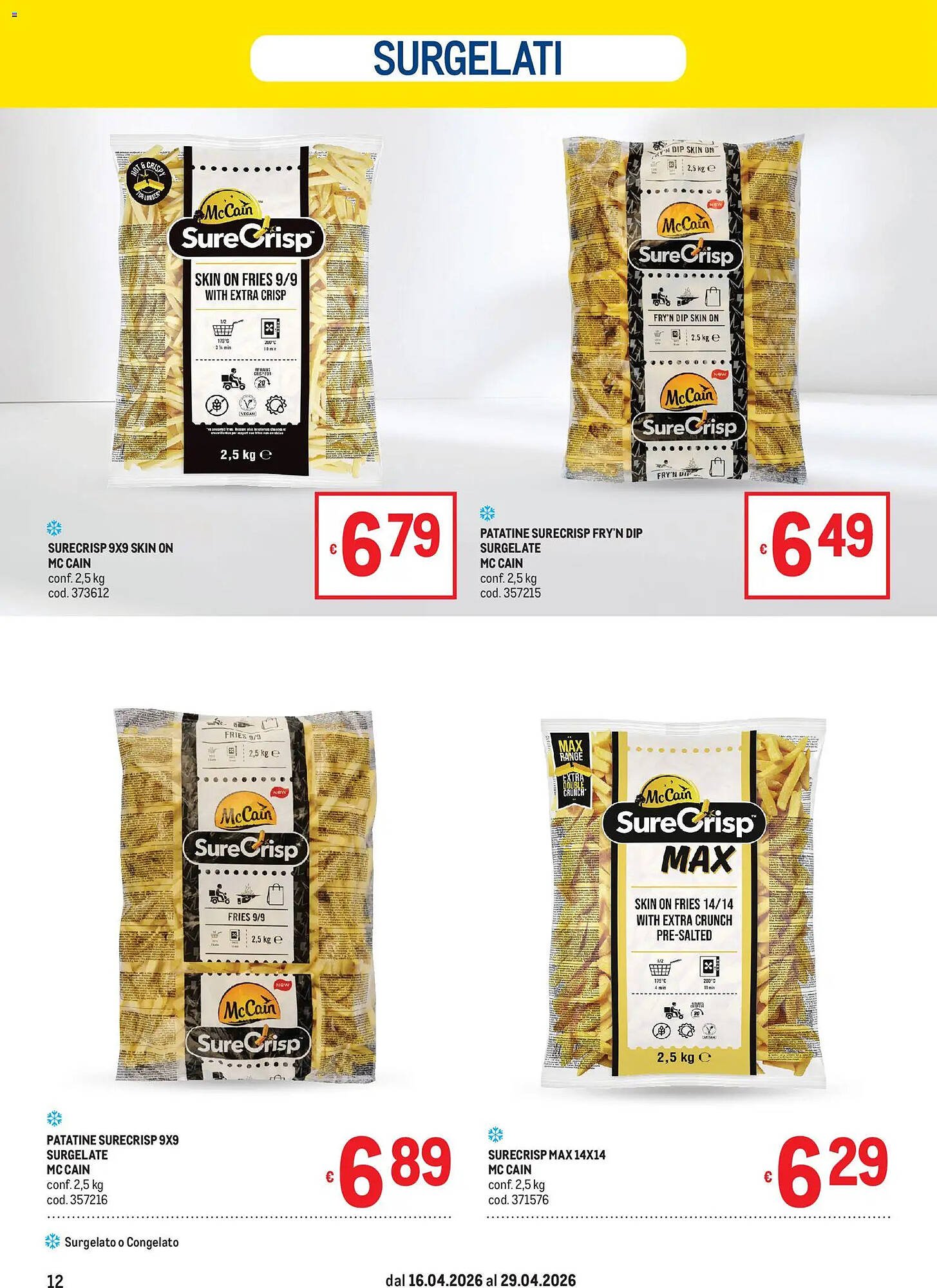 Volantino Metro (2026-04-16 - 2026-04-29)