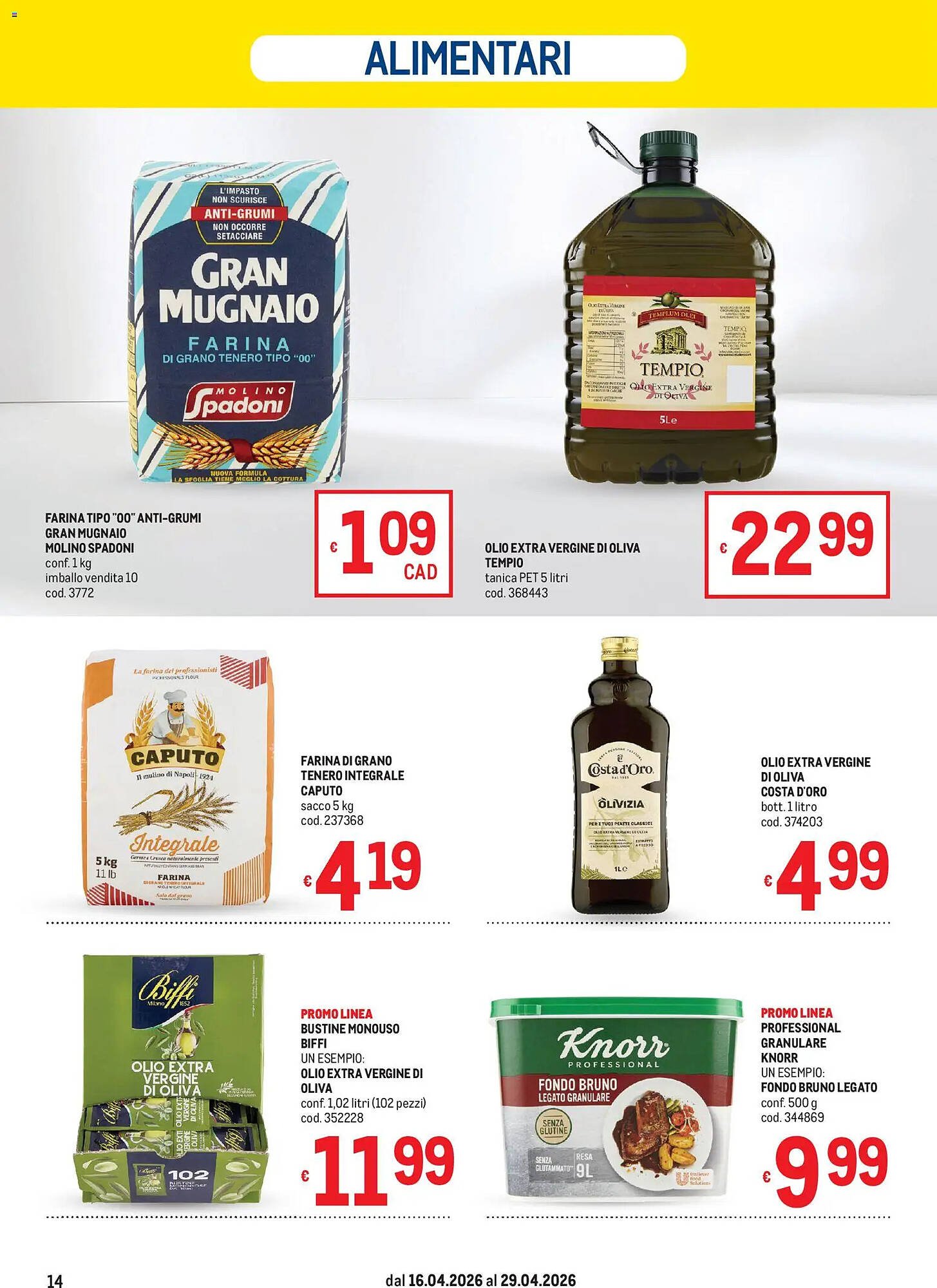 Volantino Metro (2026-04-16 - 2026-04-29)