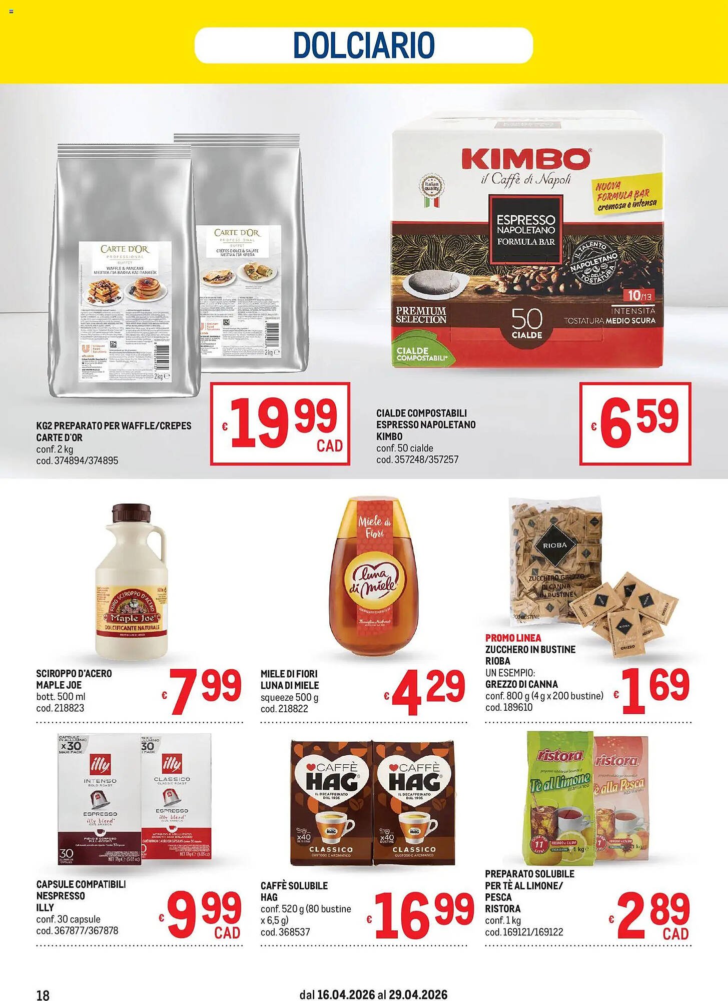 Volantino Metro (2026-04-16 - 2026-04-29)